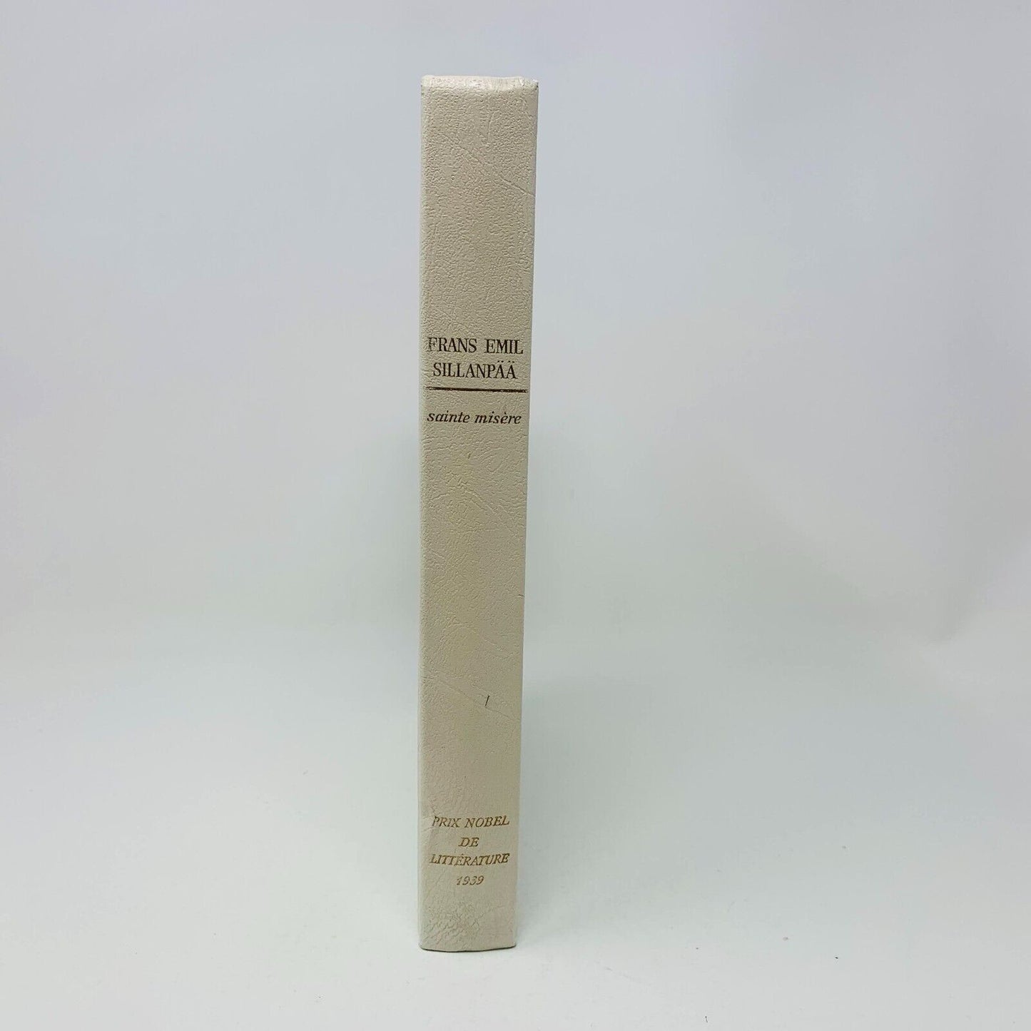 1963 Sainte Misère Rombaldi Nobel Littérature Frans Emil Sillanpaa Picasso Cover