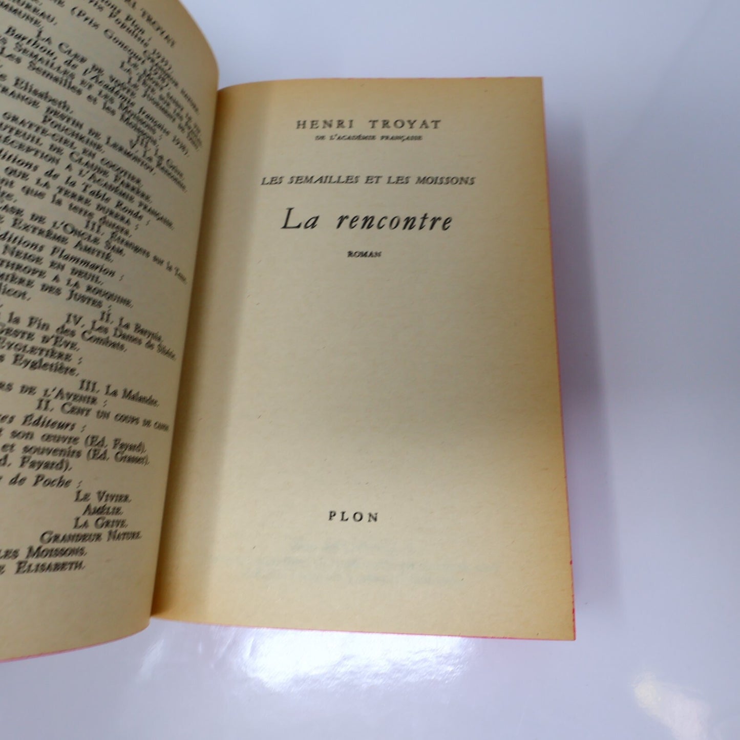 Henri Troyat Lot 10 Livres Étrangers sur la Terre/Anne Prédaille Roman France PB