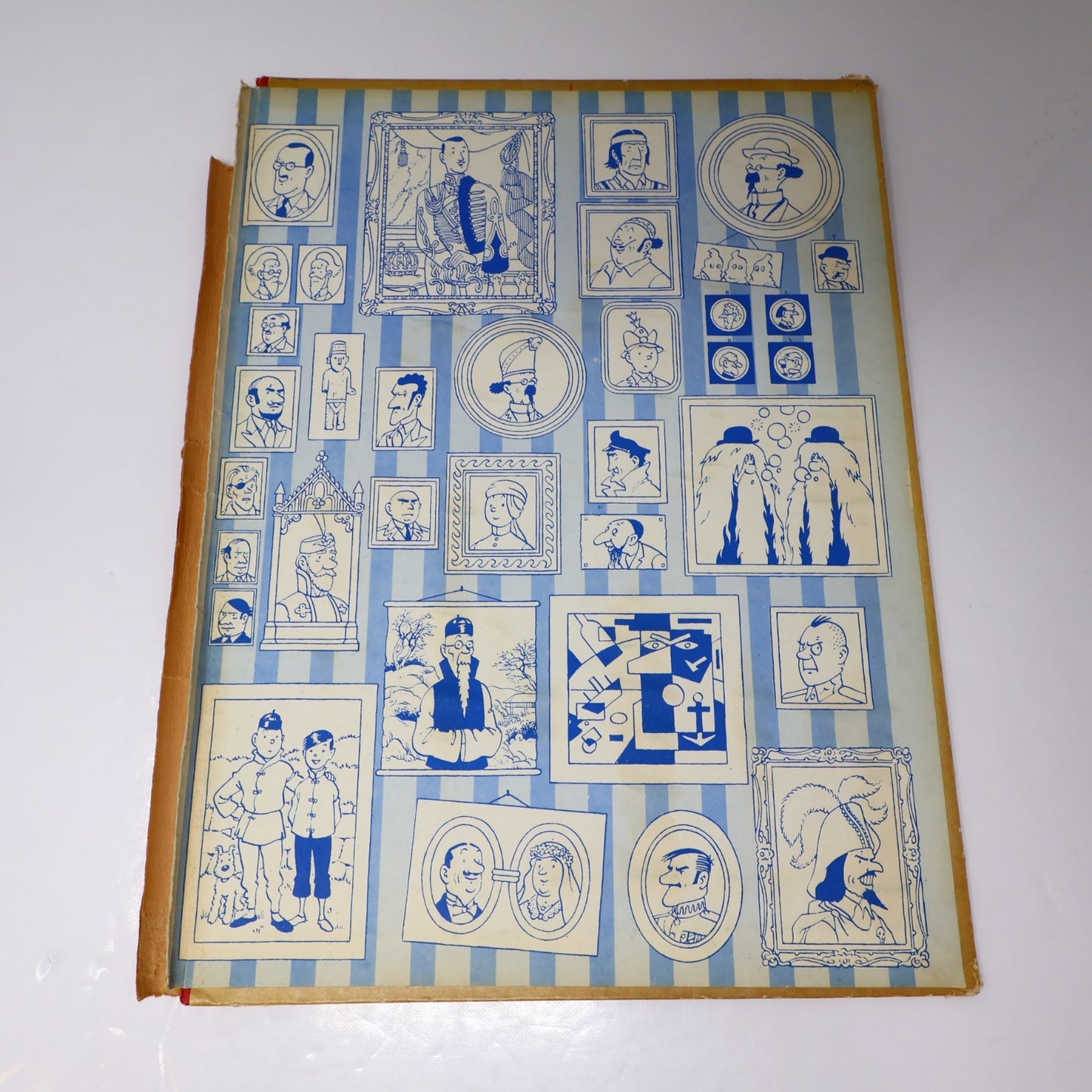 Tintin Coke en Stock Hergé Casterman 1958 B24 EO 19' Belge Couverture Manquante