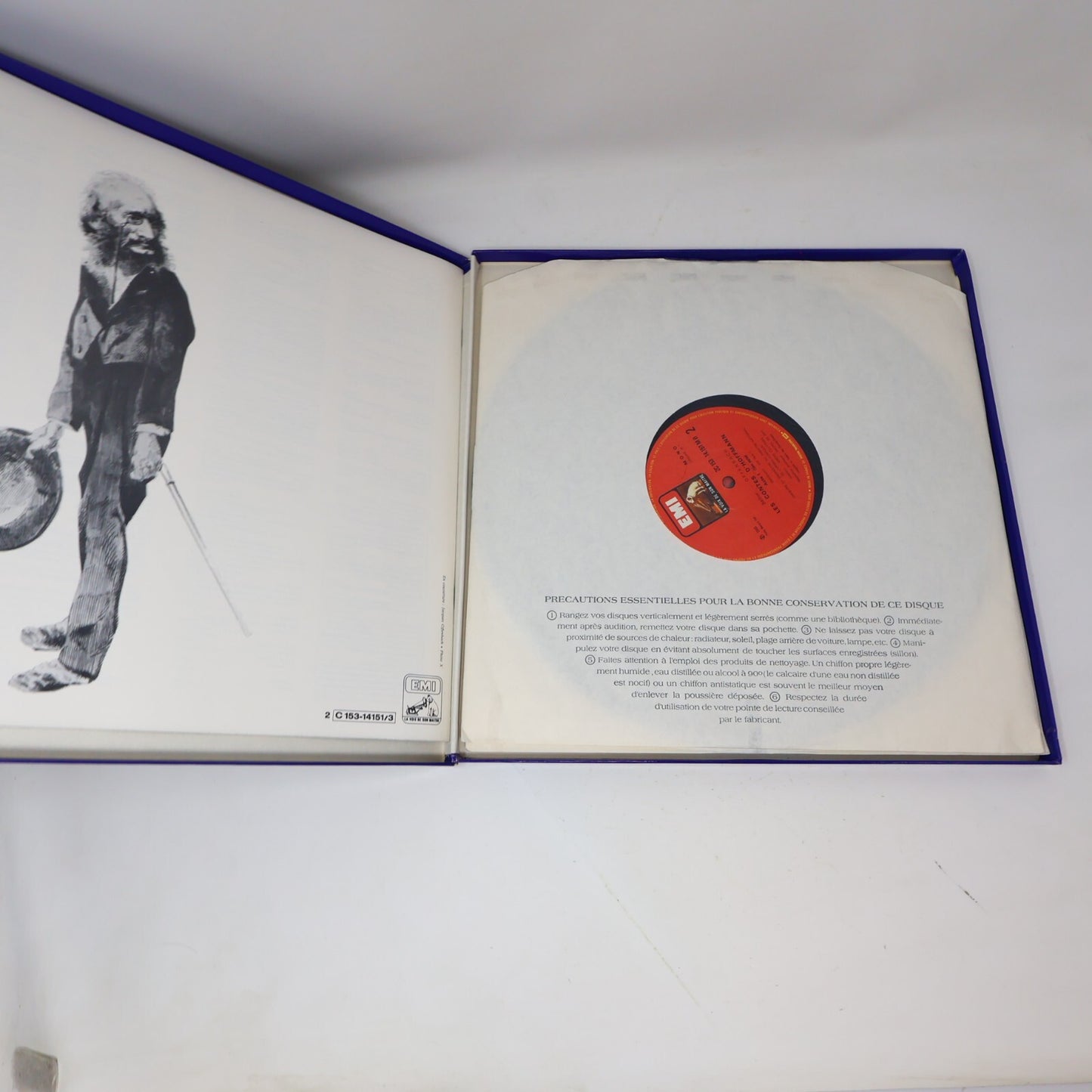 Offenbach Les Contes D'Hoffmann Geori Boué Bovy 3 LP Record Disque 2C 153-1415/3