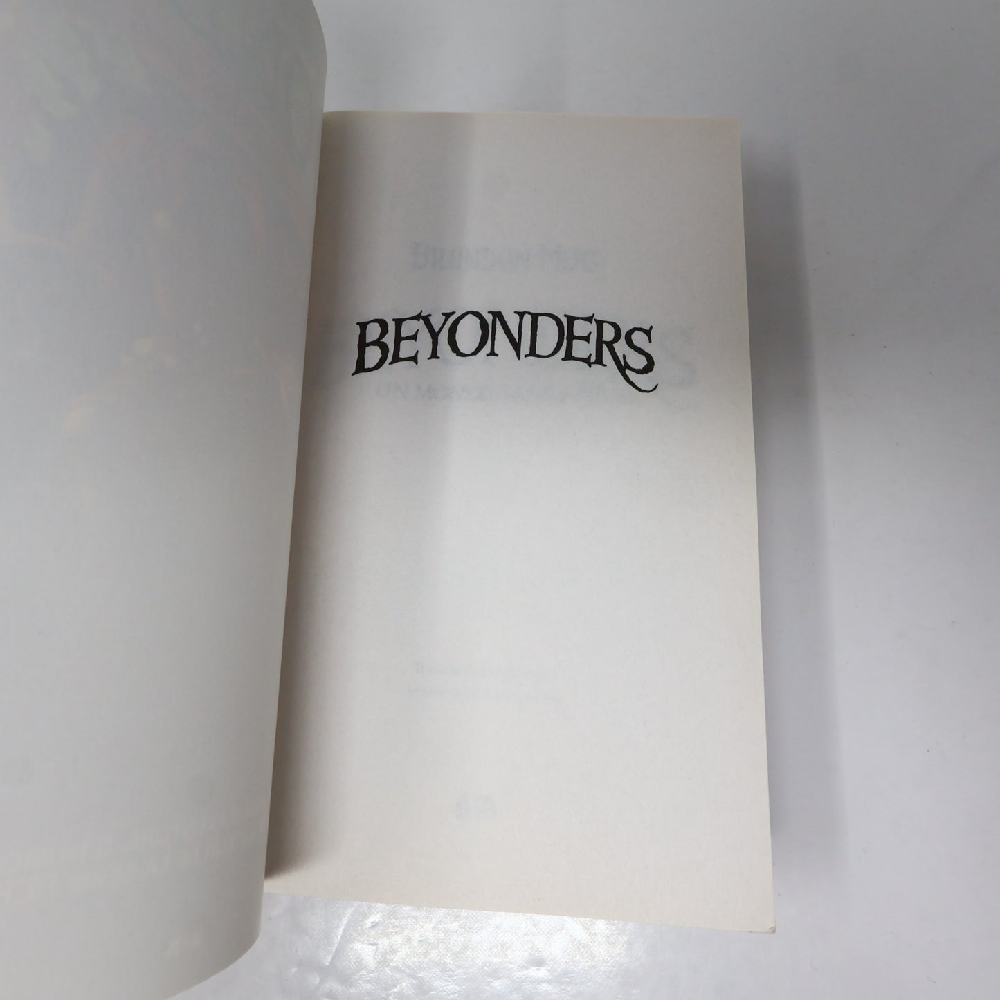 Beyonders #1-3 Série Complète Lot 3 Livres Brandon Mull Ada PB Français French