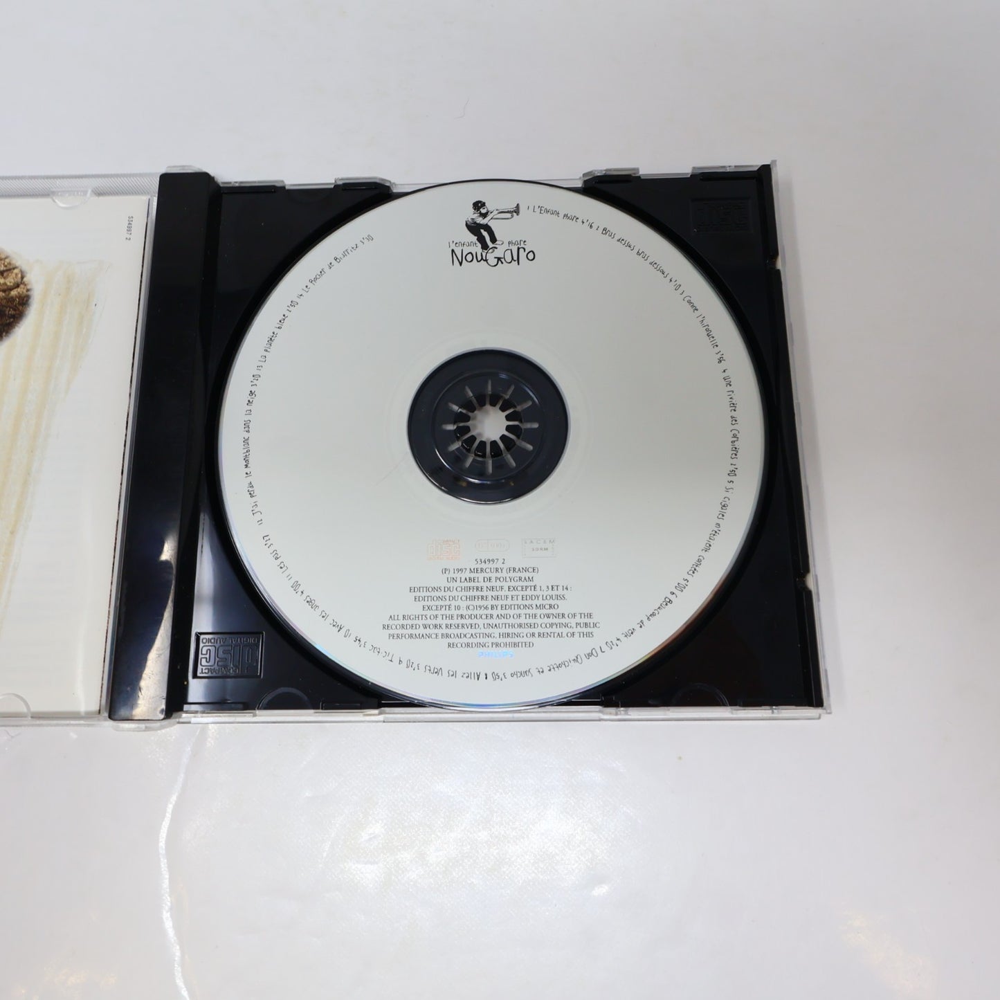 Claude Nougaro Lot 3 CD Embarquement Immédiat/Chansongs/L'Enfant Phare