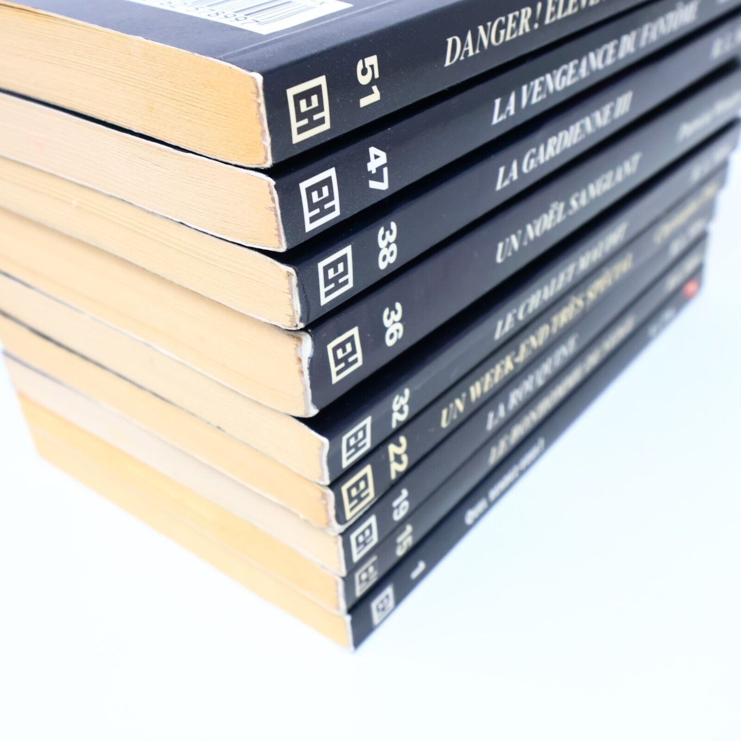Lot 9 Livres Frissons Stine/Lerangis/Pike EH Français French La Gardienne Ados