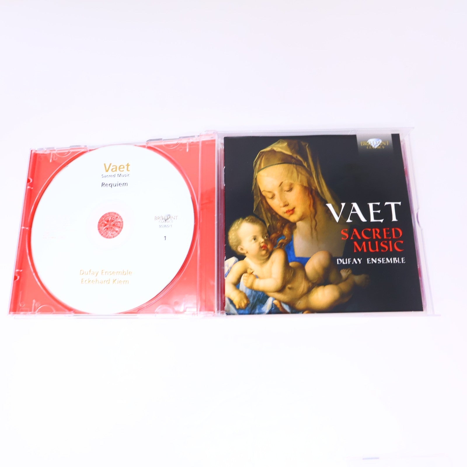 Sacred Music CD Jacobus Vaet/Dufay Ensemble Brilliant Classics 2016 Classical
