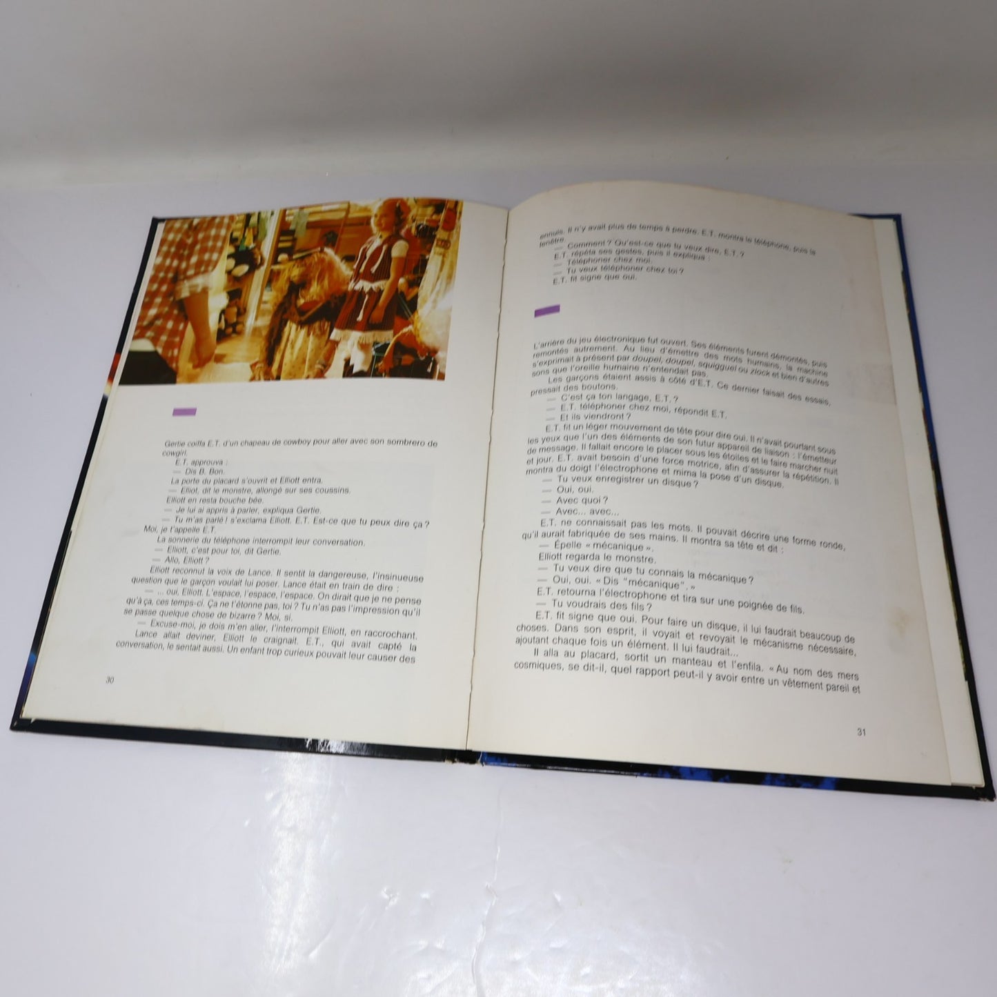 E.T. l'Album de l'Extra-Terrestre William Kotzwinkle Édition du Chat Perché 1982
