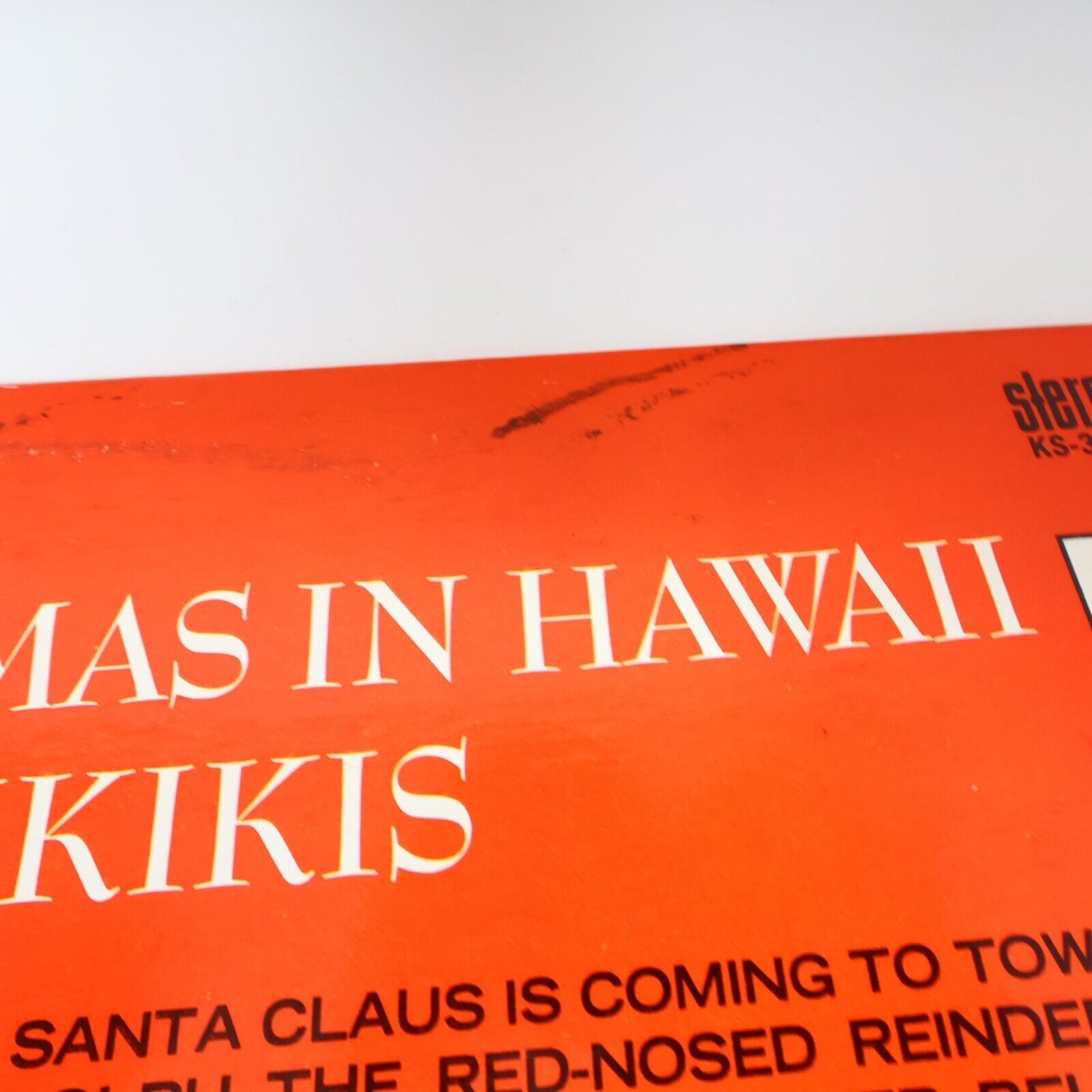 Merry Christmas in Hawaii the Waikikis by Kapp Records 33rpm LP Record KS-3444