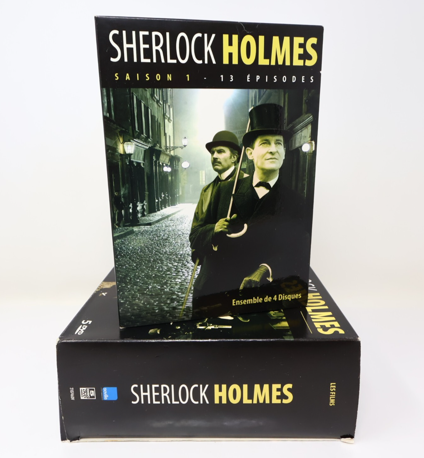 Sherlock Holmes Saison 1/Les Films Lot 2 DVD Français Jeremy Brett 4:3 Testés