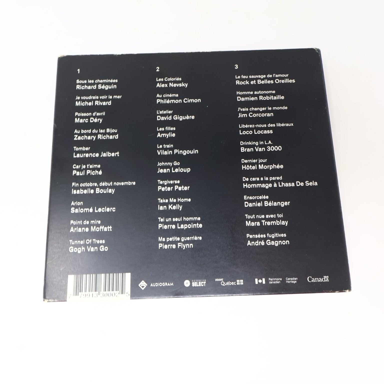 Trente 2014 3CD Compilation Français Folk Rock Séguin/Rivard/Piché/Flynn/RBO