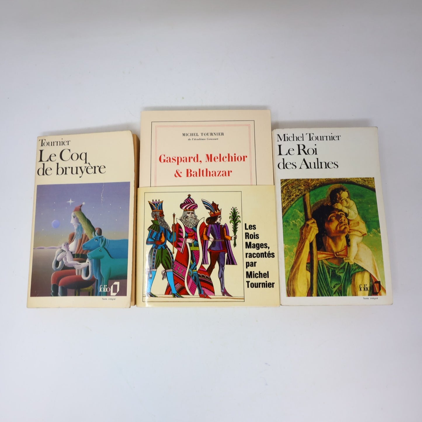 Michel Tournier Lot 3 Livres Gaspard Melchior & Balthazar/Roi des Aulnes French