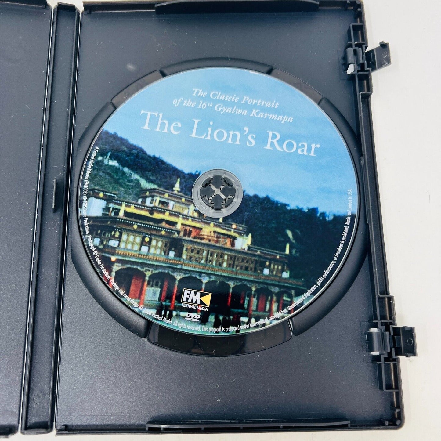2006 The Lion’s Roar DVD Mark Elliot/James Coburn 16th Gyalwa Karmapa NTSC