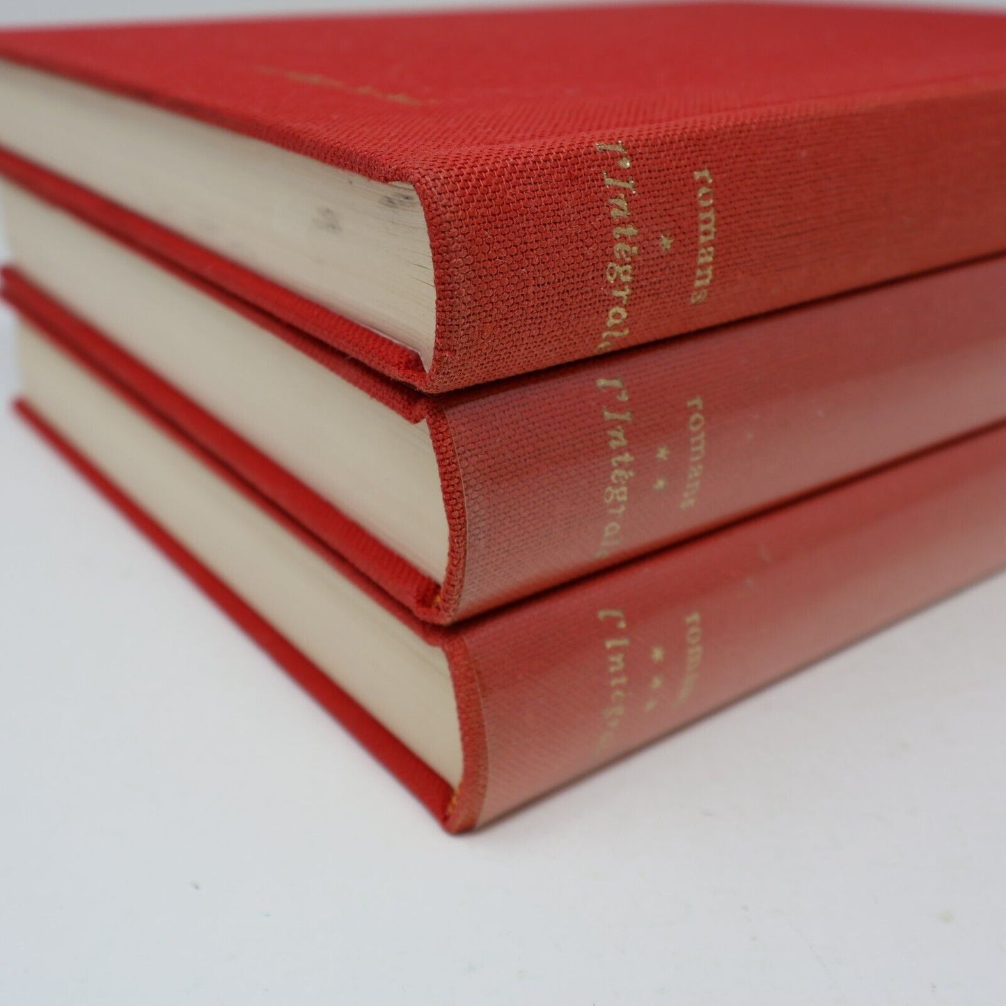 1963 Victor Hugo Romans L'Intégrale #1-3 Lot 3 Livres Littérature Seuil French