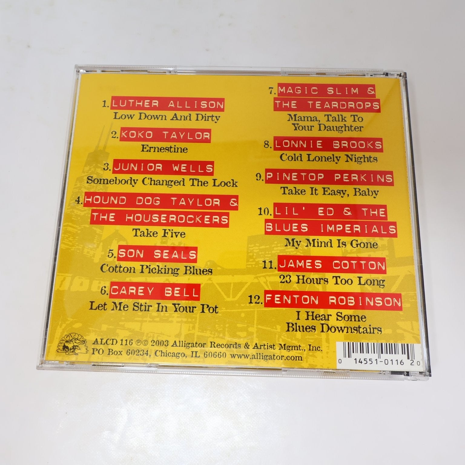 Crucial Harmonica Blues & Crucial Chicago Blues 2003 Alligator 2 CD Lot Blues