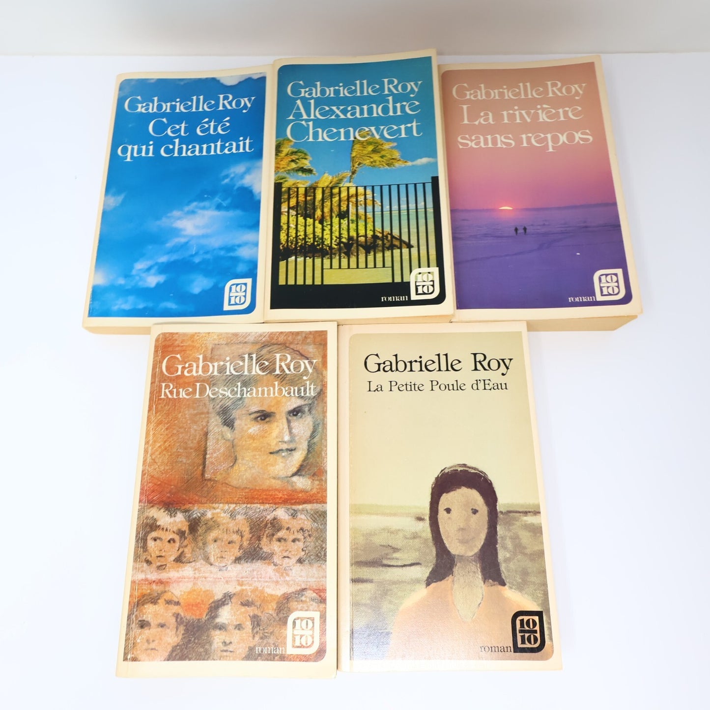 Gabrielle Roy Lot 8 Livres Rue Deschambault/Petite Poule d'Eau Roman Québec PB