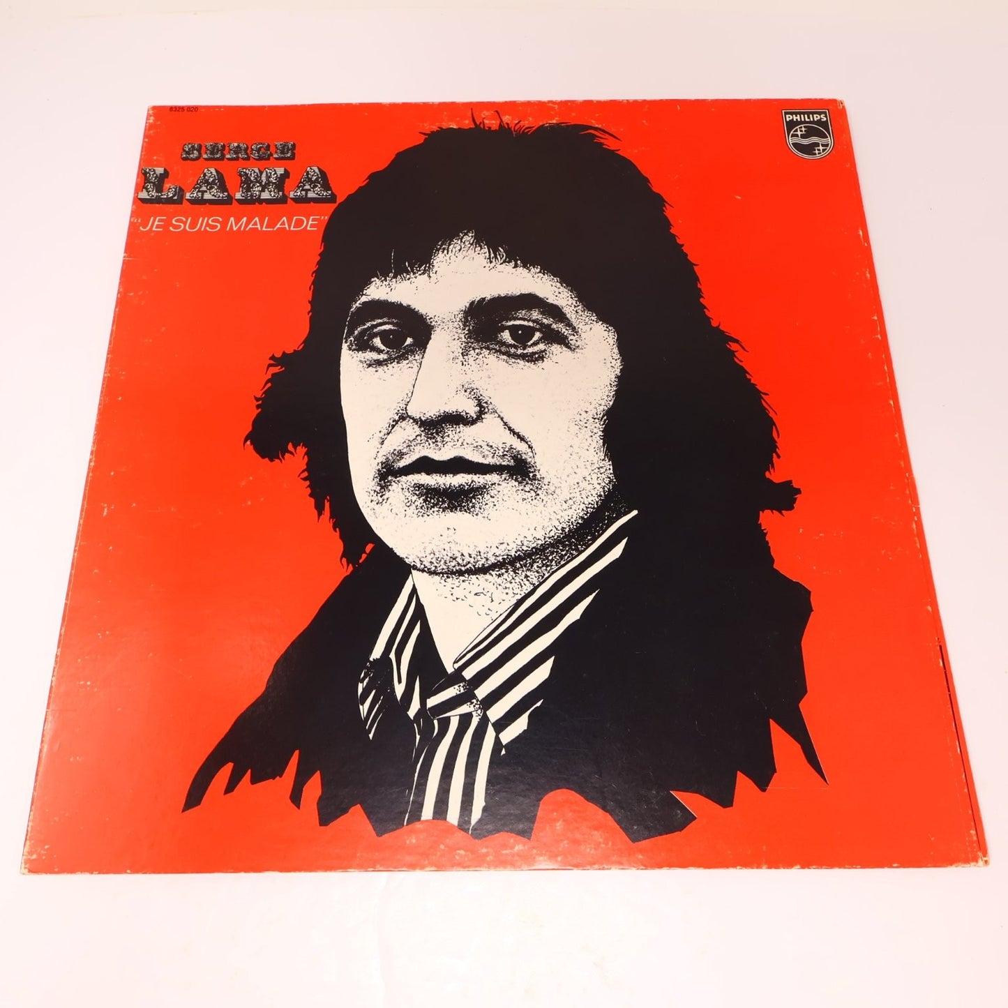 Serge Lama Lot 4 Disques LP Record 1973-1980 Philips Je Suis Malade/Chez Moi