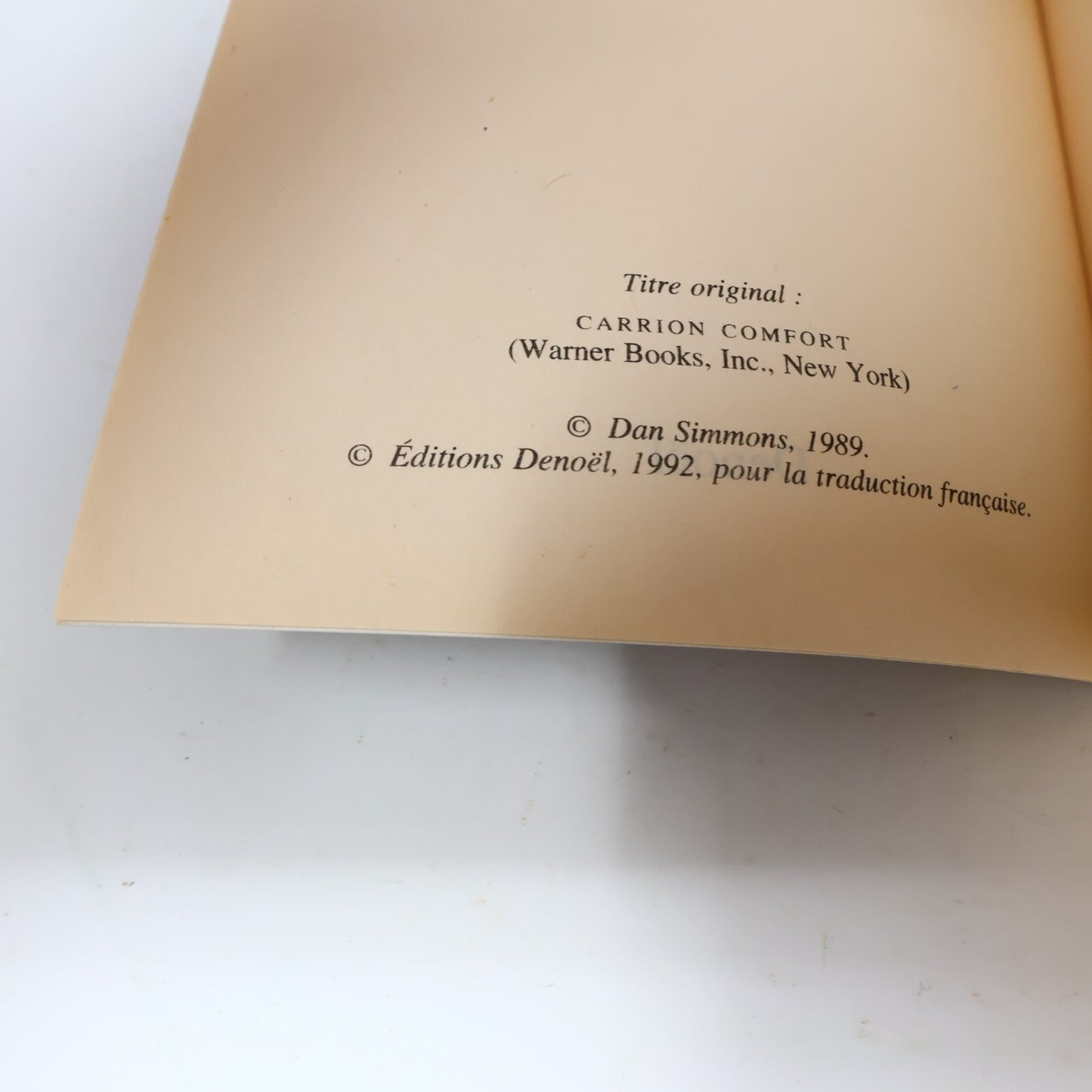 L'Échiquier du Mal #1-2 Folio SF Série Complète Lot 2 Livres Dan Simmons Denoël
