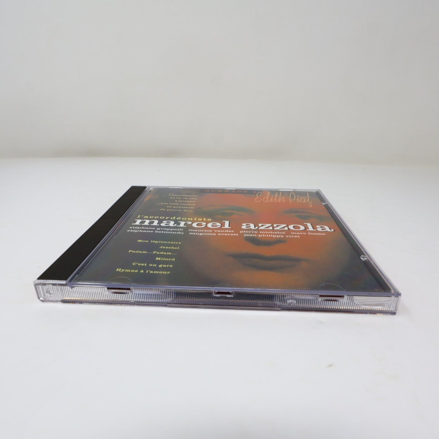 Marcel Azzola L'Accordéoniste Hommage à Edith Piaf CD La Vie En Rose/Milord