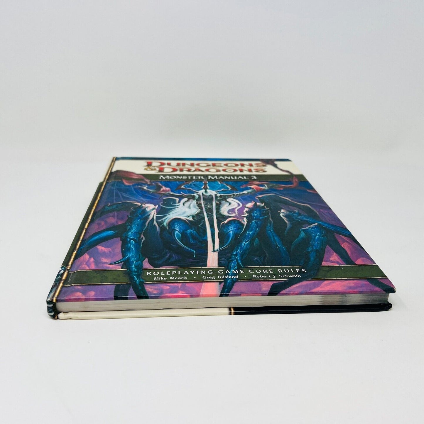 2010 Monster Manual 3 RPG Core Rules Dungeons & Dragons D&D Hardcover 4th Ed WOC