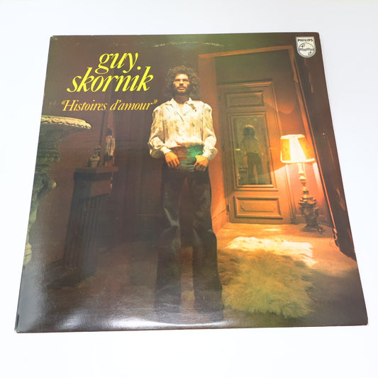 Guy Skornik Lot 2 Disques Histoires D'Amour/de Fous LP Record Philips 1973-1974