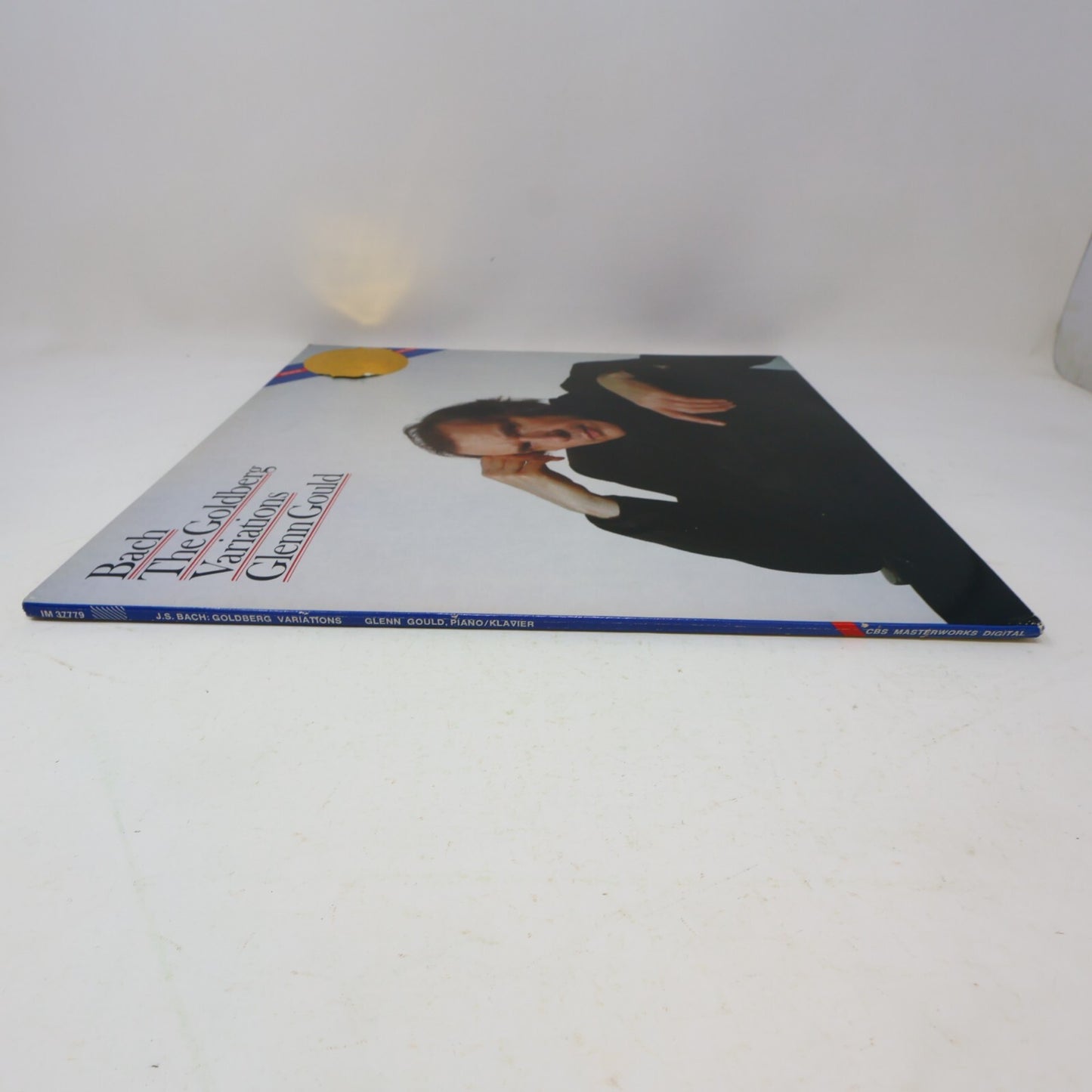 Bach The Goldberg Variations Glenn Gould LP Record 1982 IM 37779 CBS Masteworks