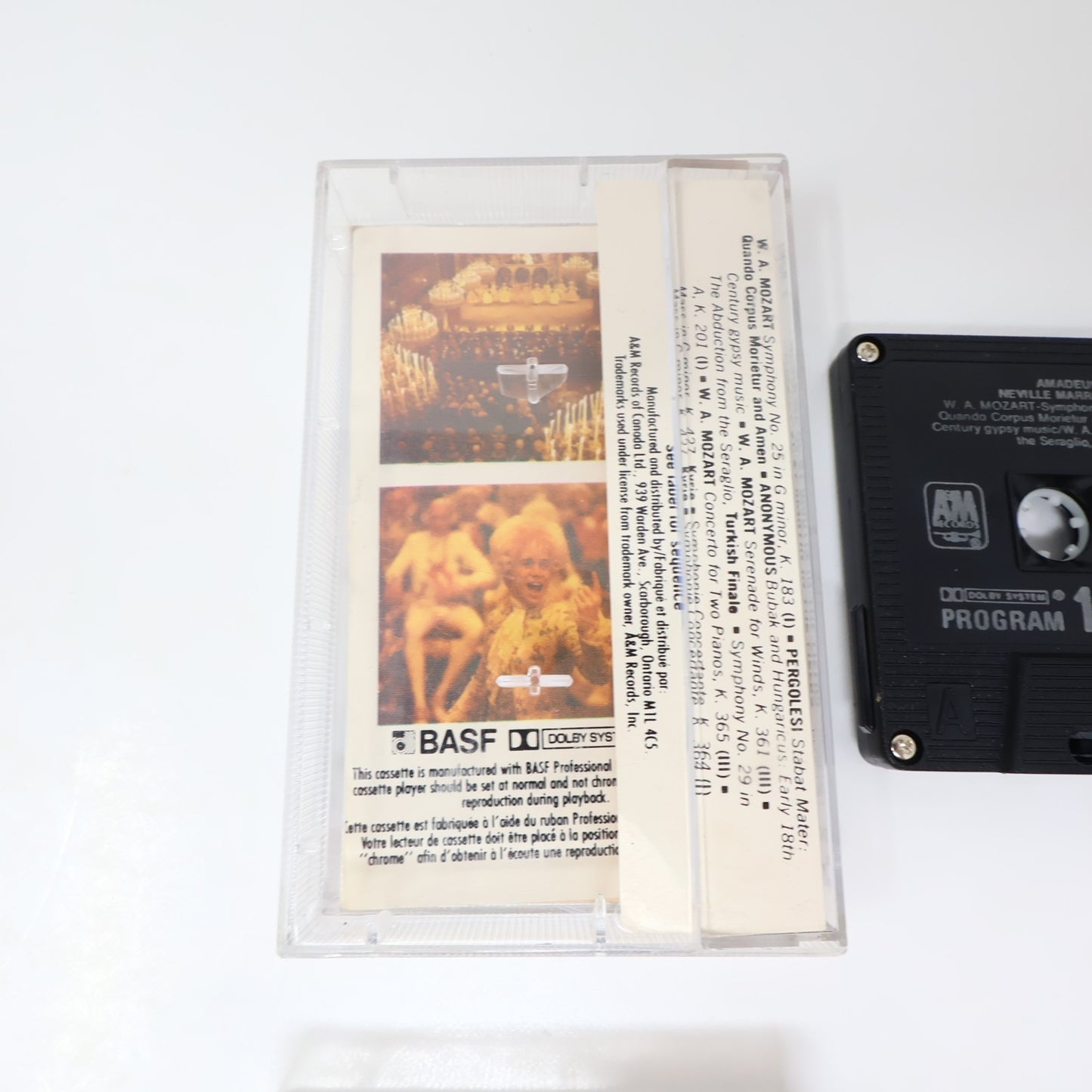 Amadeus/More Amadeus Original Movie Soundtrack 3 Cassettes Lot Neville Marriner