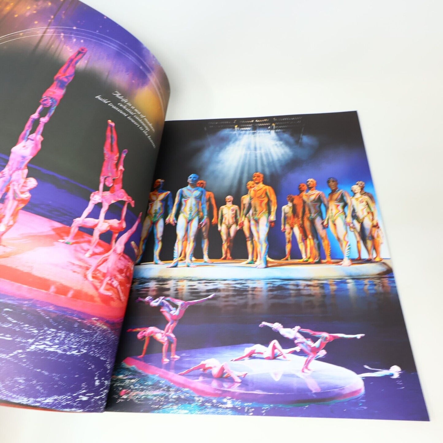 O Cirque du Soleil Show Souvenir Program Paperback PB Bellagio Las Vegas c2000s