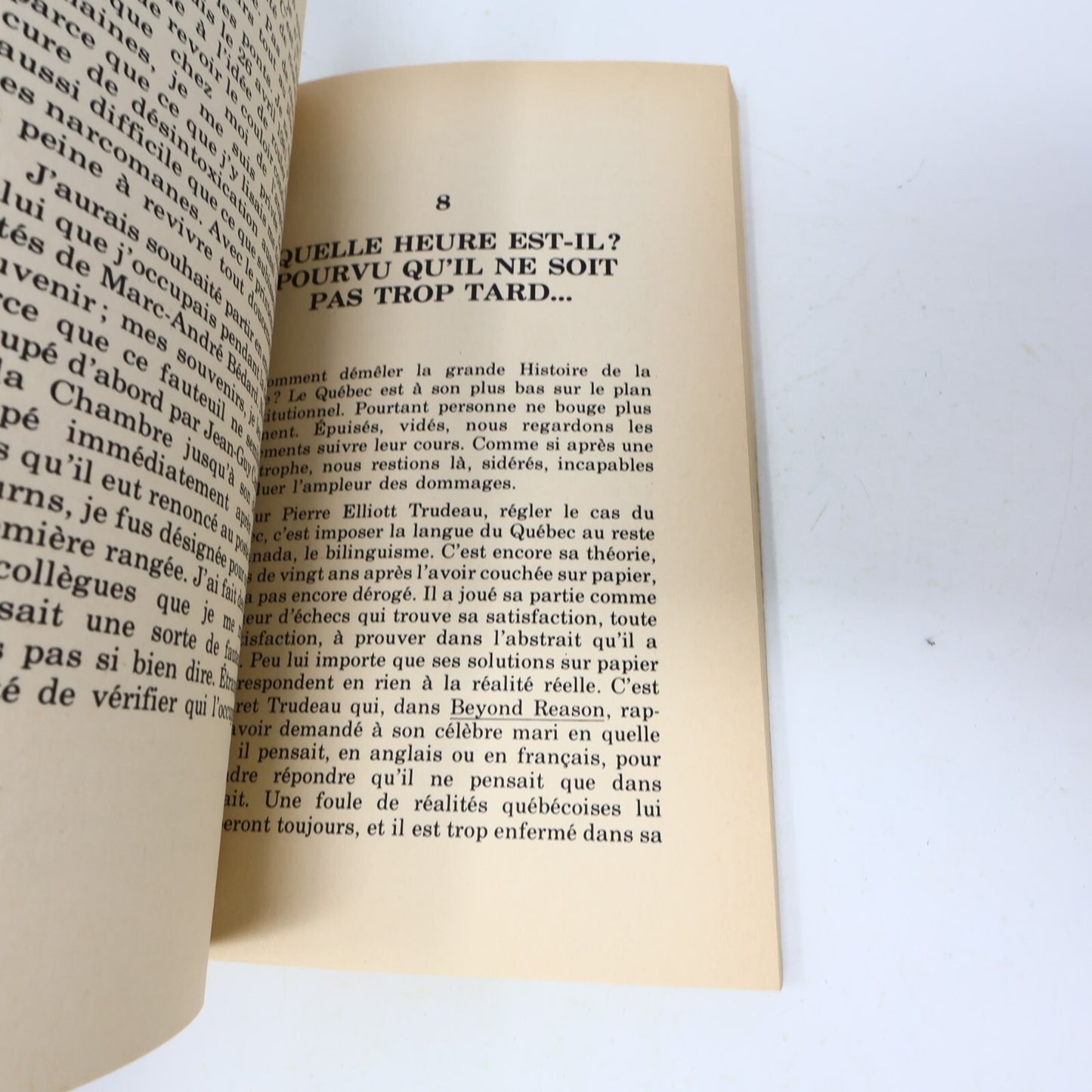 1982 Le Pouvoir? Connais Pas! Lise Payette Québec Amérique Biographie Politique