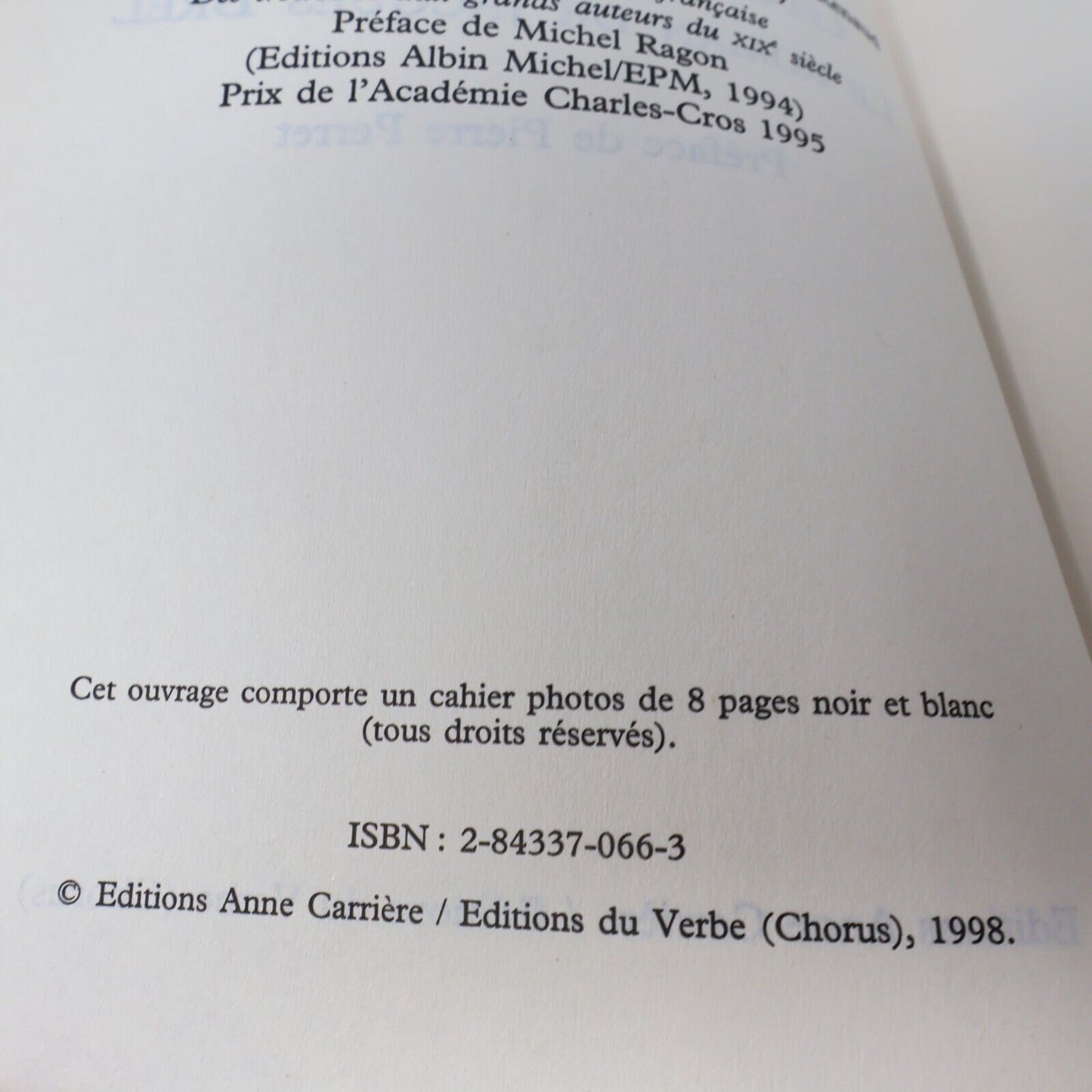 1998 Grand Jacques le Roman de Jacques Brel Marc Robine Biographie Chanteur 90s