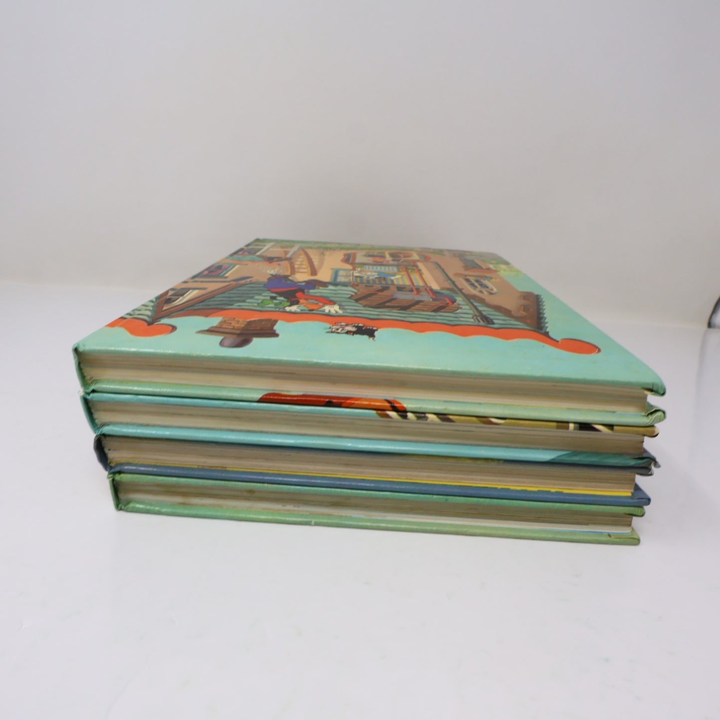Comprendre Comment ca Marche Campagne/Ville/Maison/Industrie Lot 4 Livres Disney