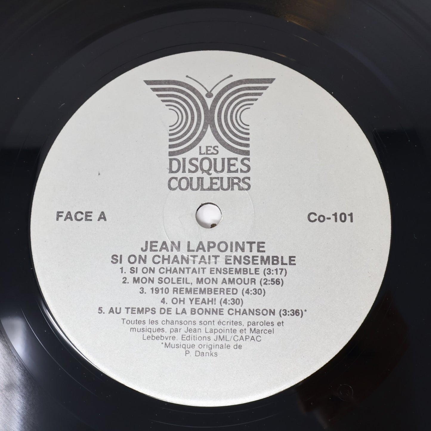 Jean Lapointe Lot 3 Disques Jongleur/Si On Chantait/Chante la ta Chanson Record