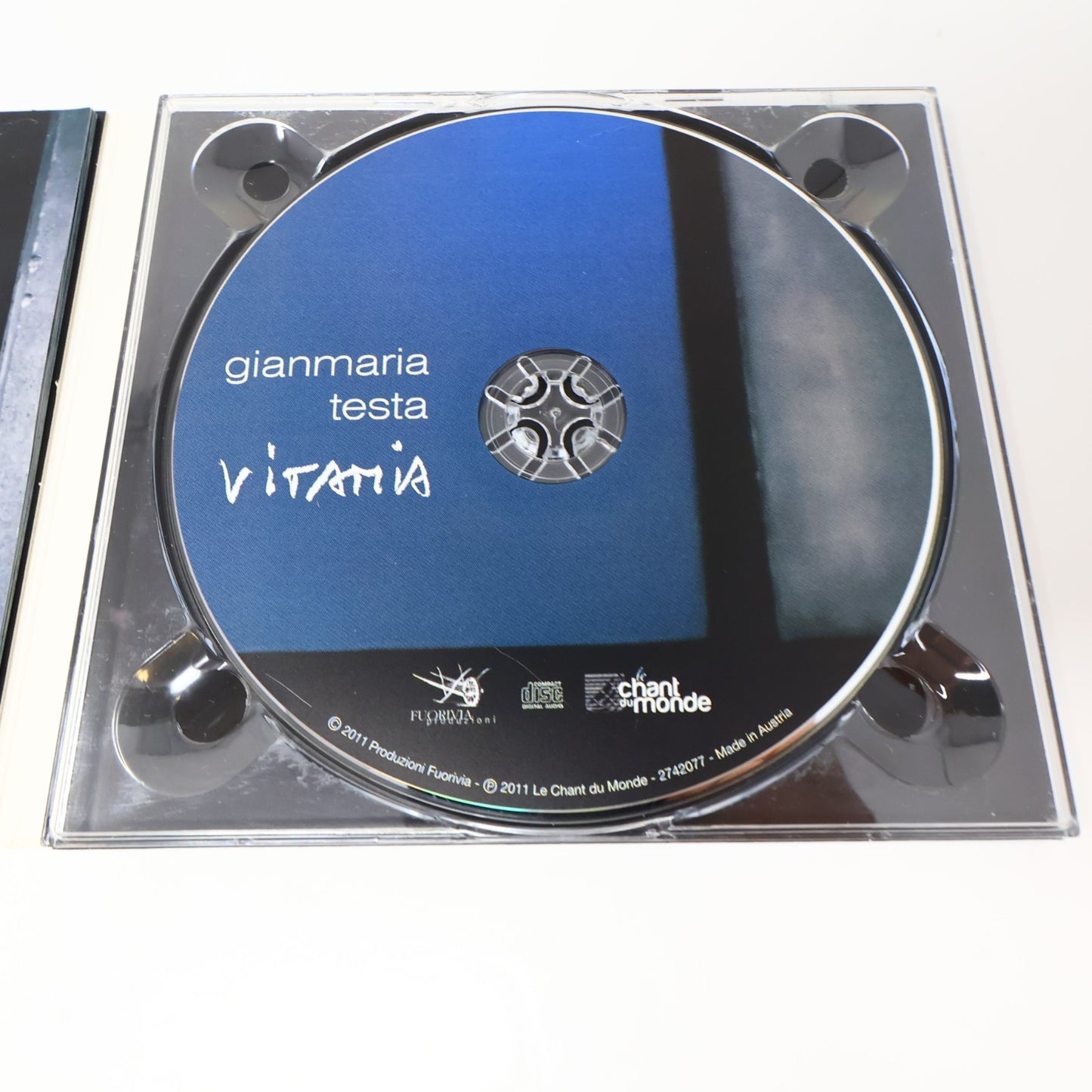Gianmaria Testa 3 CD Lot Altre Latitudini/Vitamia/Men At Work Live Jazz/Folk/Pop