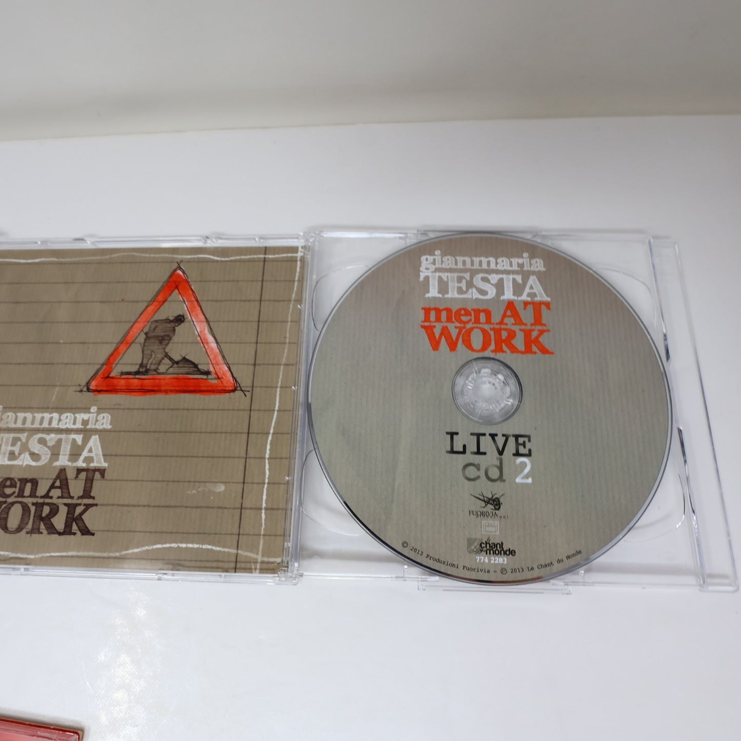 Gianmaria Testa 3 CD Lot Altre Latitudini/Vitamia/Men At Work Live Jazz/Folk/Pop
