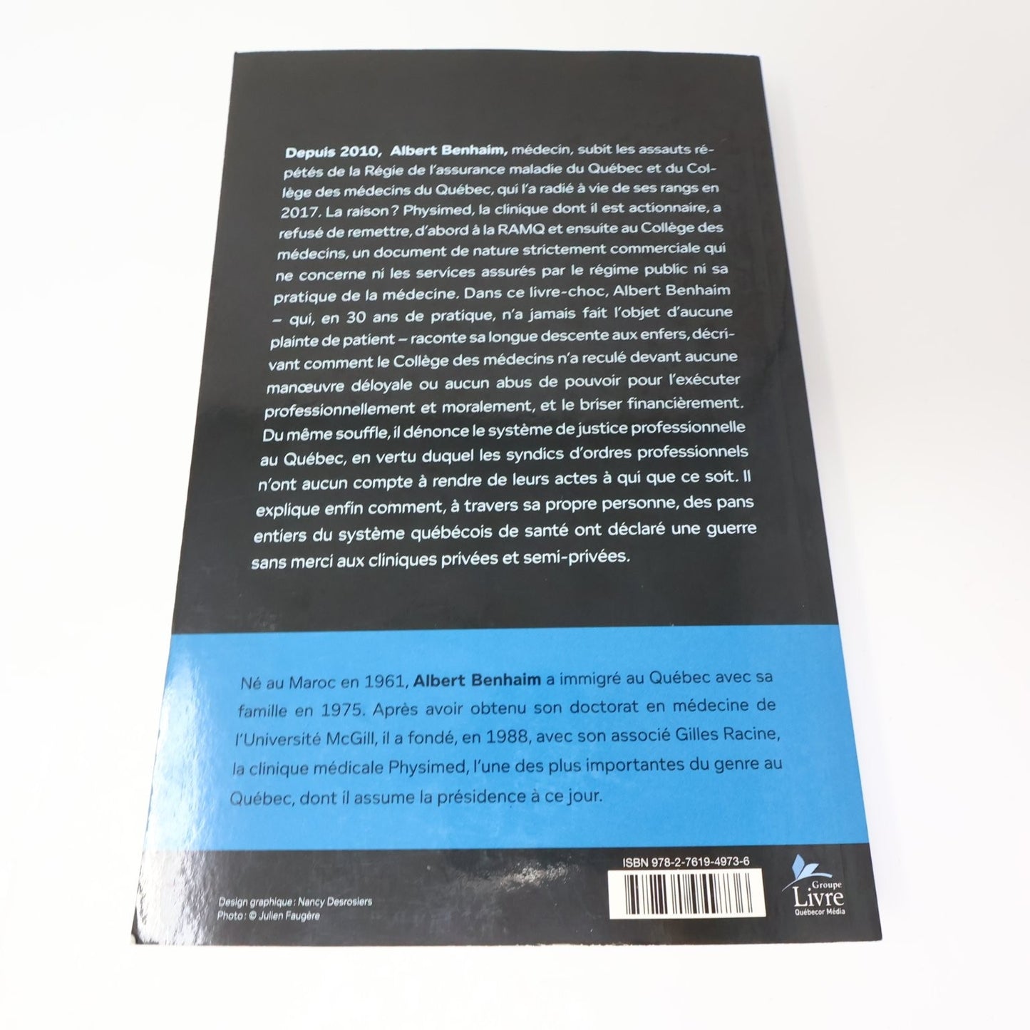 L'Exécution Albert Benhaim 2018 Livre Signé Medical Médecin Harcèlement Moral