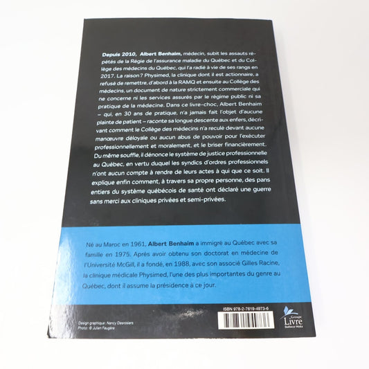 L'Exécution Albert Benhaim 2018 Livre Signé Medical Médecin Harcèlement Moral