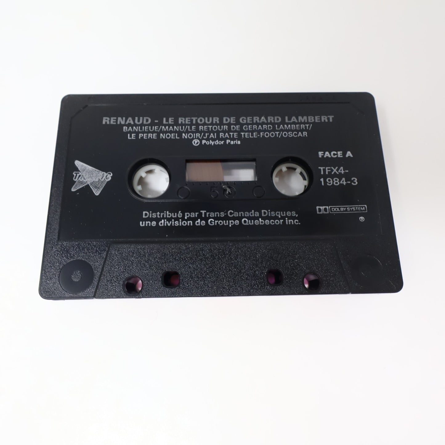 Renaud Lot 3 Cassettes Mistral Gagnant/Putain de Camion/Retour de Gérard Lambert