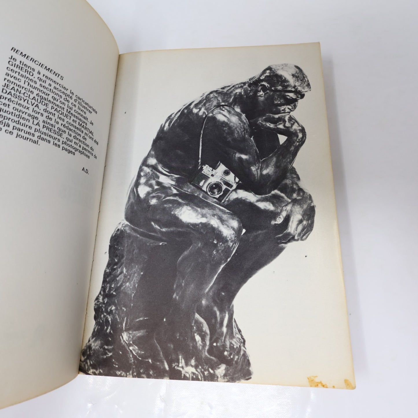 Apprenez la Photographie avec Antoine Désilets De L'homme 1969 PB Français Livre