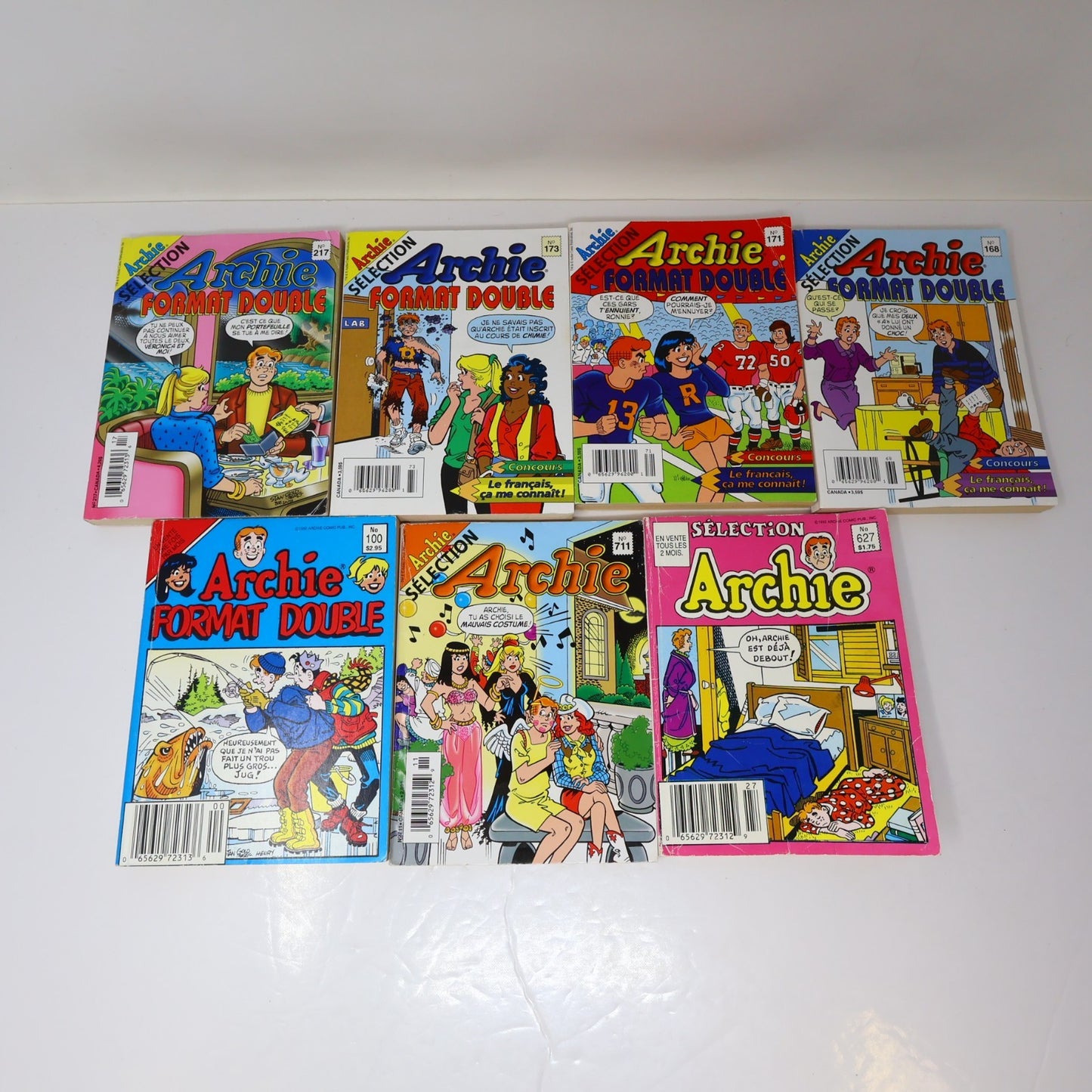 Archie Lot 10 Bandes dessinées Sélection/Géant/Format Double EH Humour Français