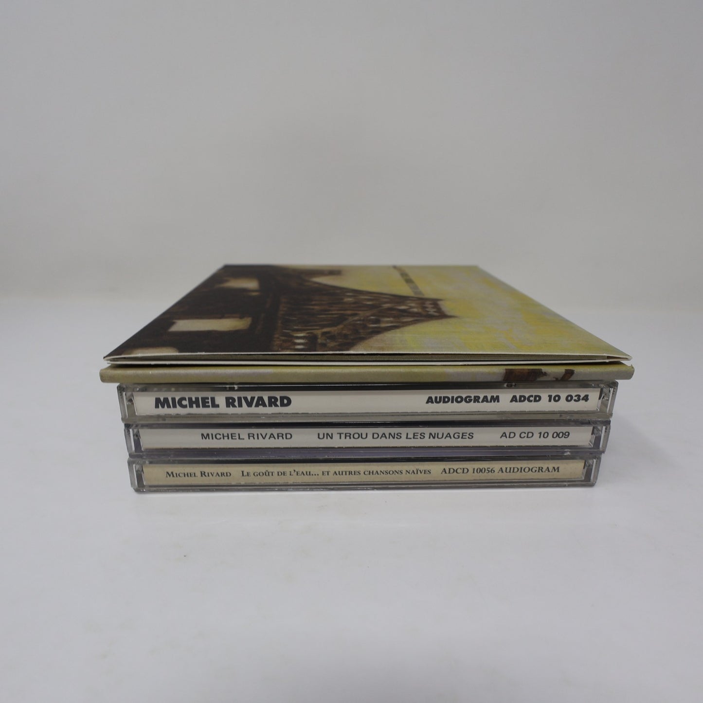 Michel Rivard Lot 4 CD Un Trou dans les Nuages/Le Goût de L'Eau/Roi de Rien
