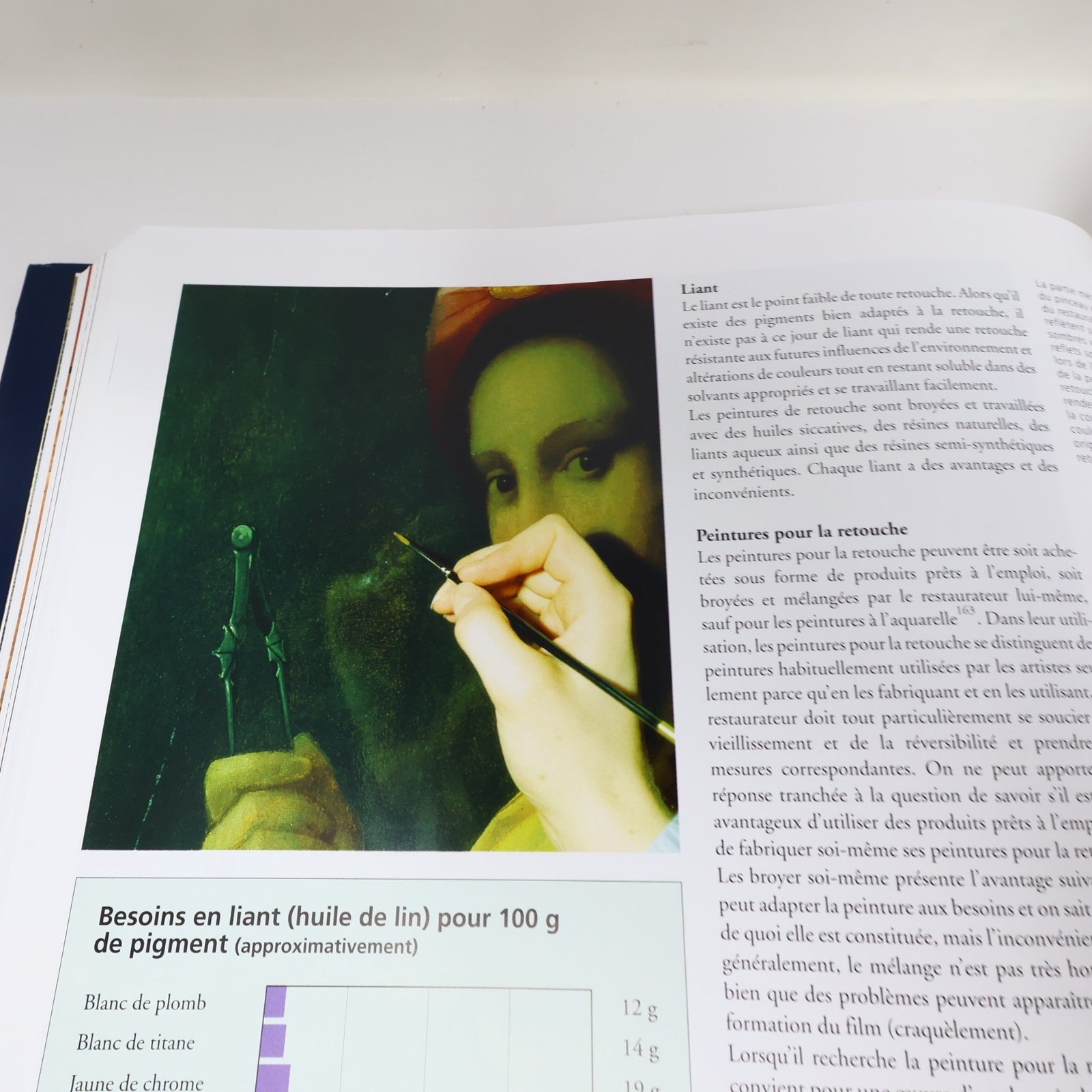 Manuel de Restauration des Tableaux Knut Nicolaus Konemann 1999 HC DJ Français