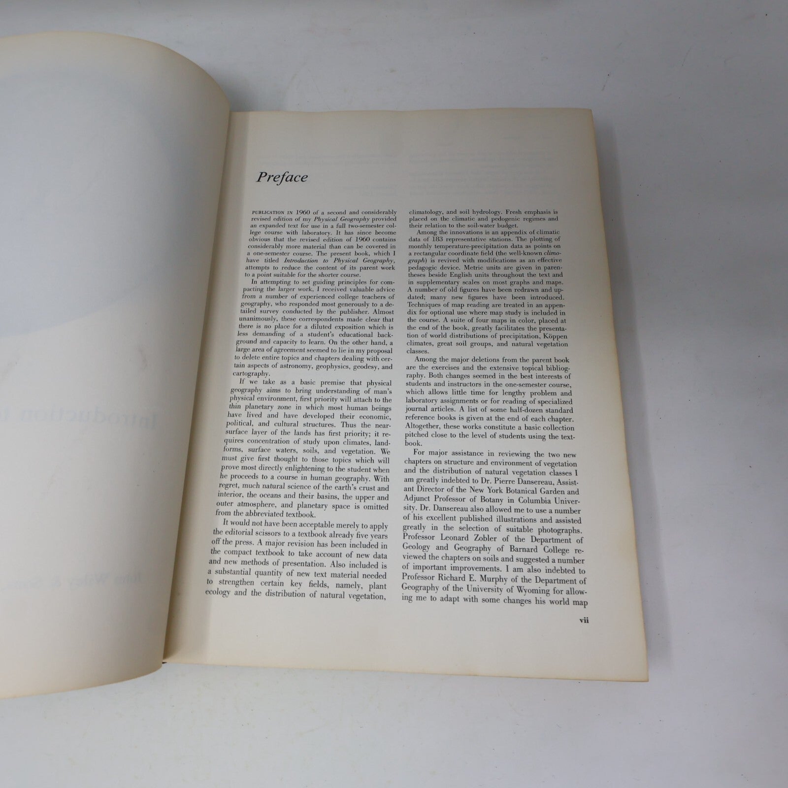 1967 Introduction to Physical Geography Arthur N. Strahler 6th Print Wiley 60s