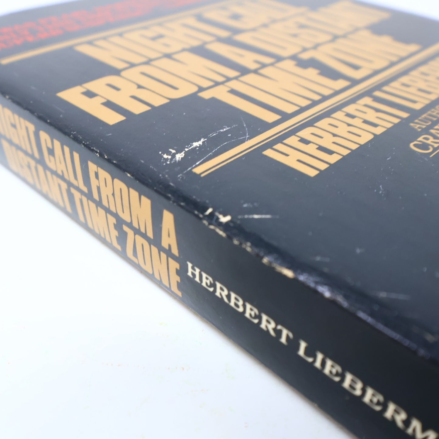 1983 Night Call From a Distant Time Zone Herbert Lieberman Signet Thriller Book