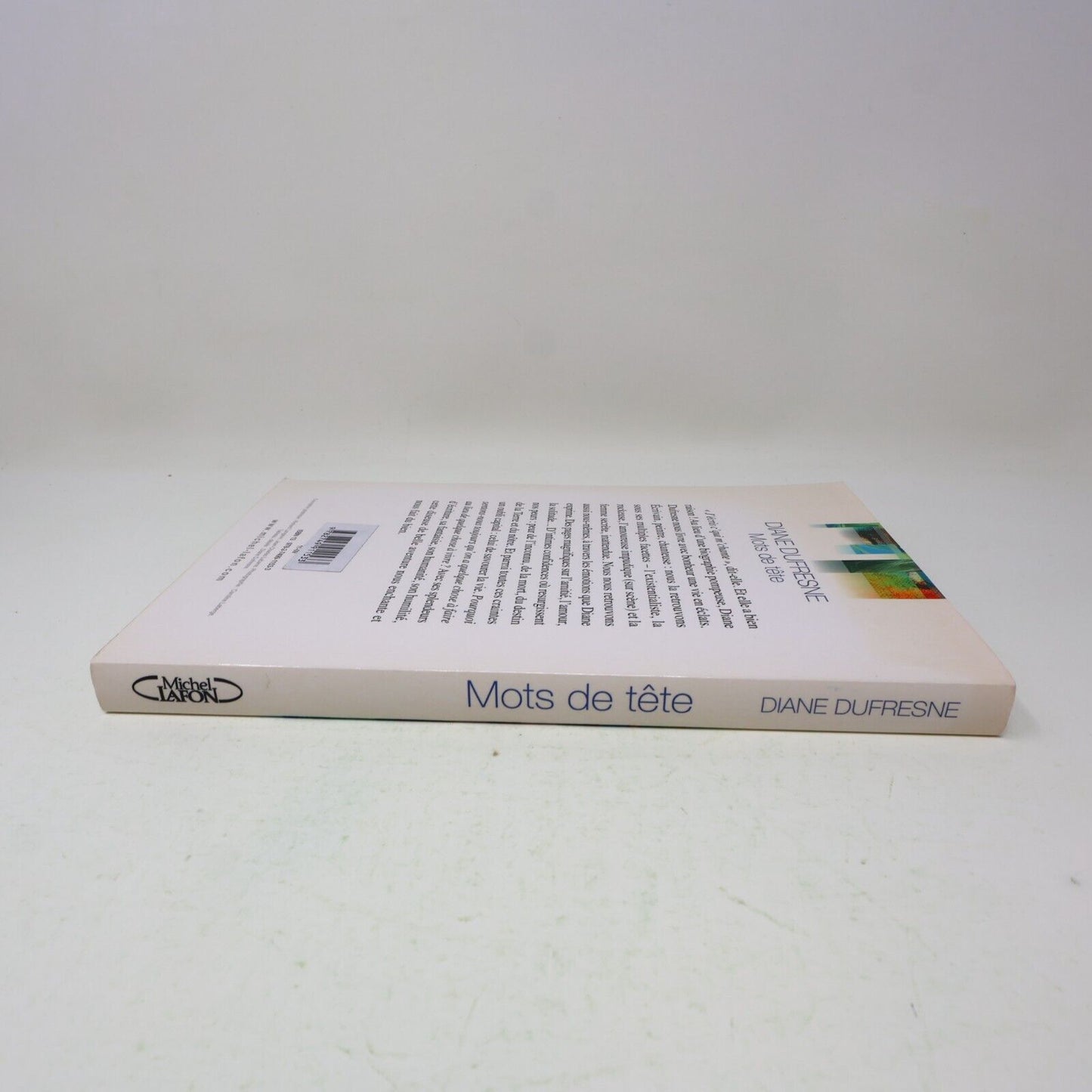 2009 Mots de Tête Diane Dufresne Biographie Musique Chanson Michel Lafon Livre