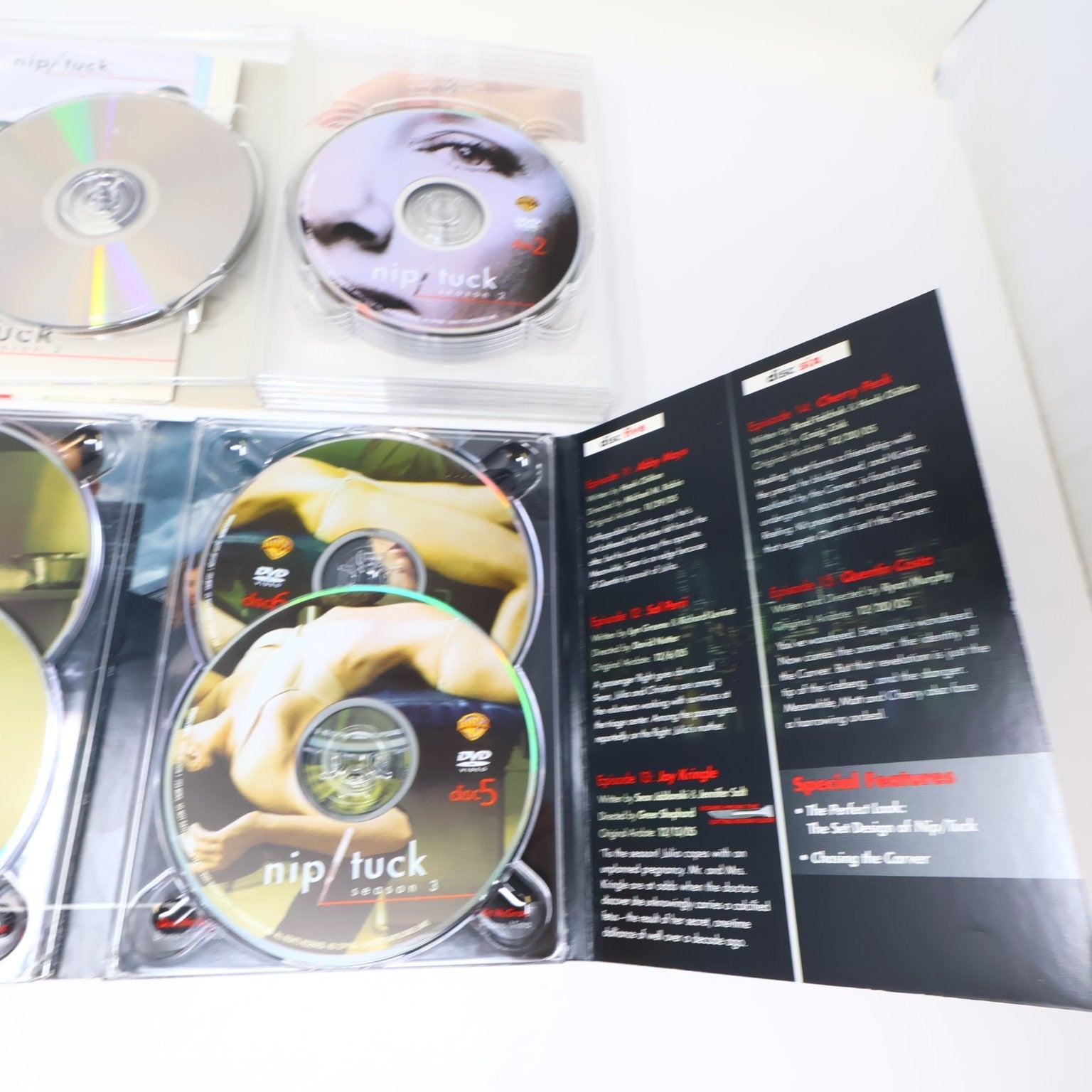 Nip/Tuck 7 DVD Lot Complete Seasons 1-6 TV Series Drama Dylan Walsh NTSC