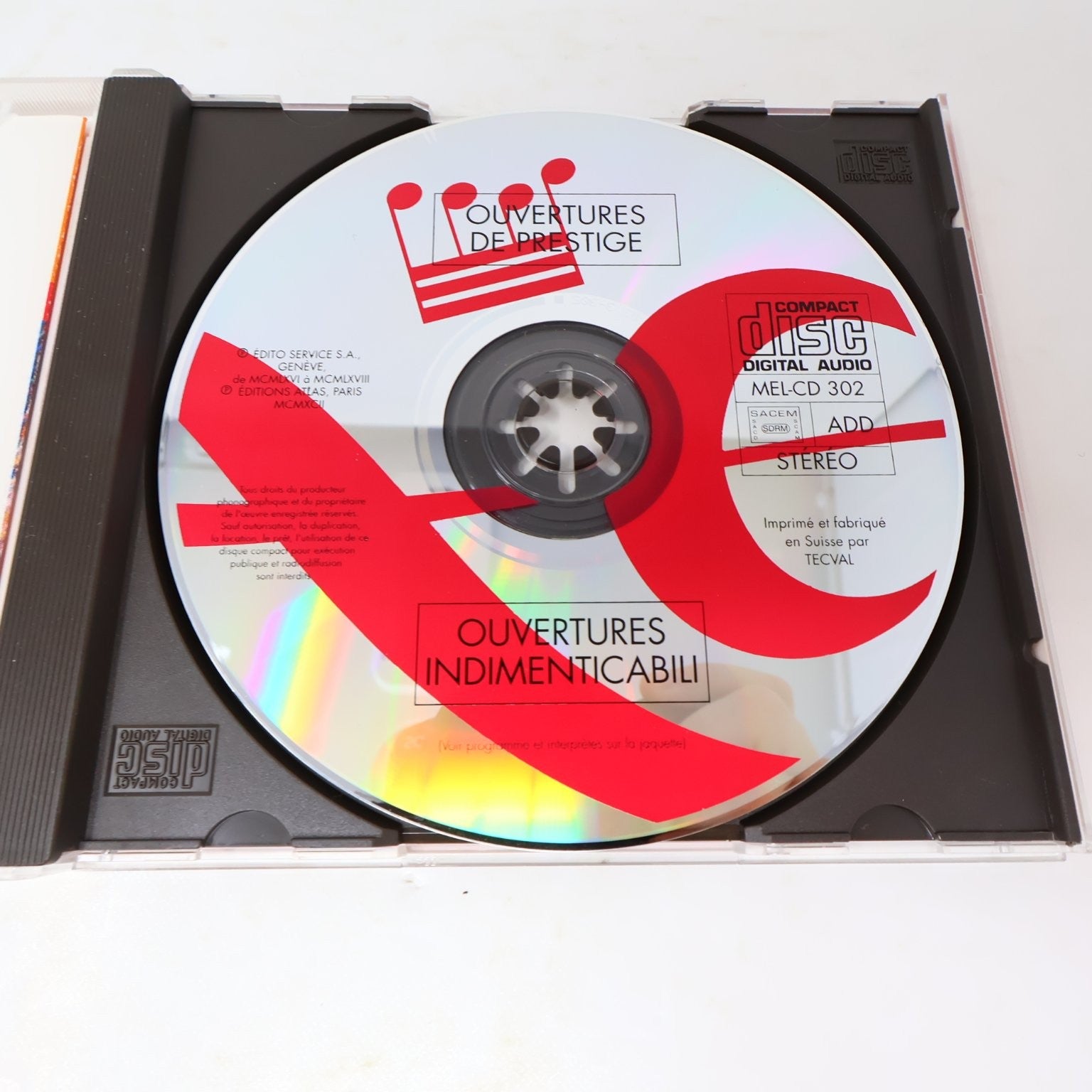 Les génies de la musique Concertos en Émotion & Ouvertures de Prestige Lot 2 CD