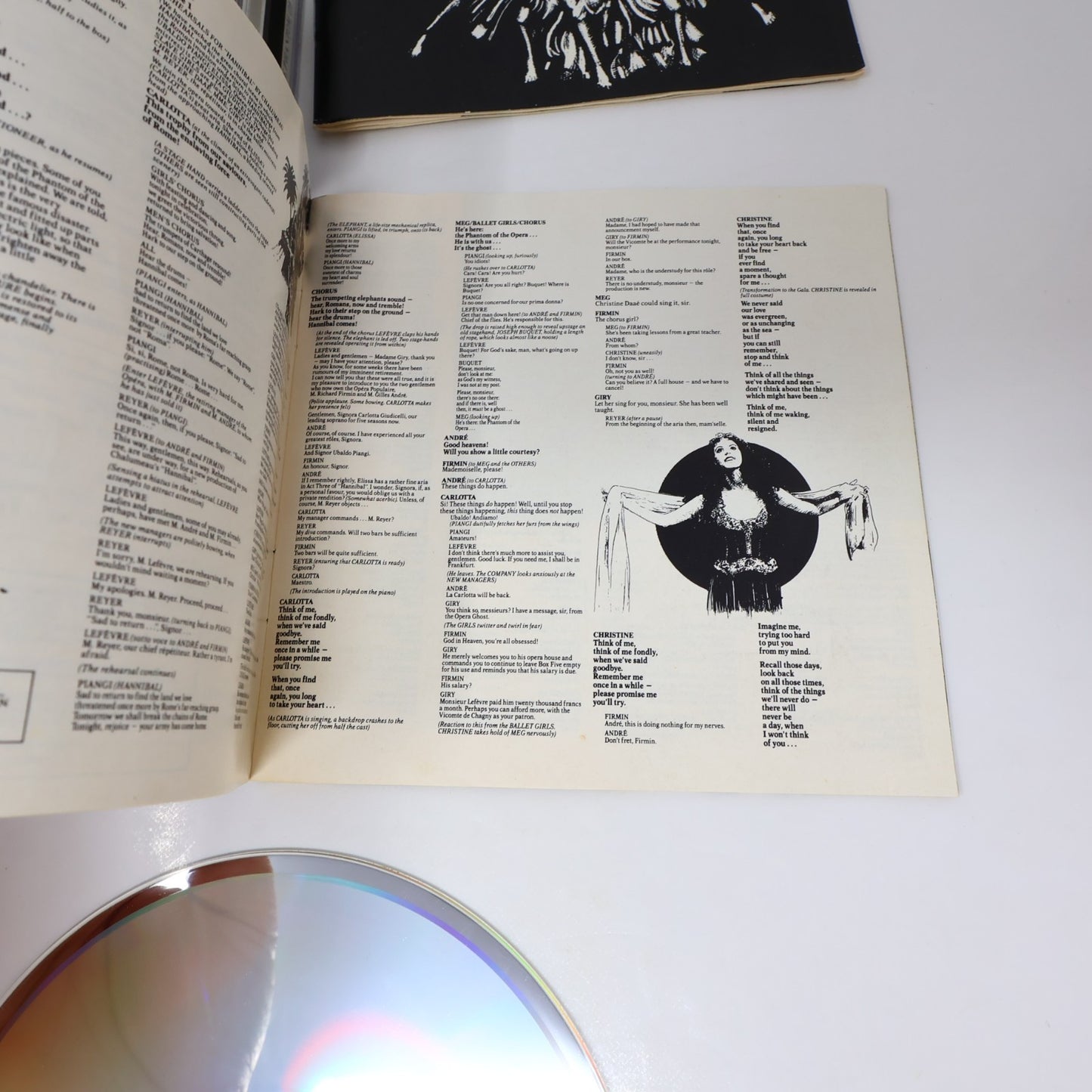 The Phantom of the Opera CD Andrew Lloyd Webber/Sarah Brightman/Michael Crawford