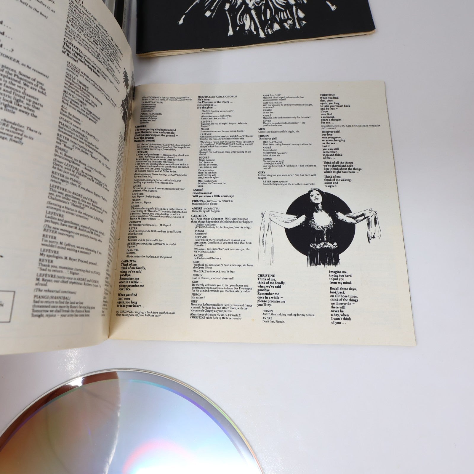 The Phantom of the Opera CD Andrew Lloyd Webber/Sarah Brightman/Michael Crawford