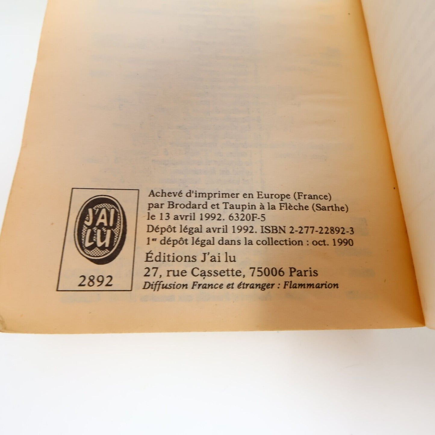 Lot 3 Livres Ça #1-3 de Stephen King It J'ai Lu Série Complète Français Vintage