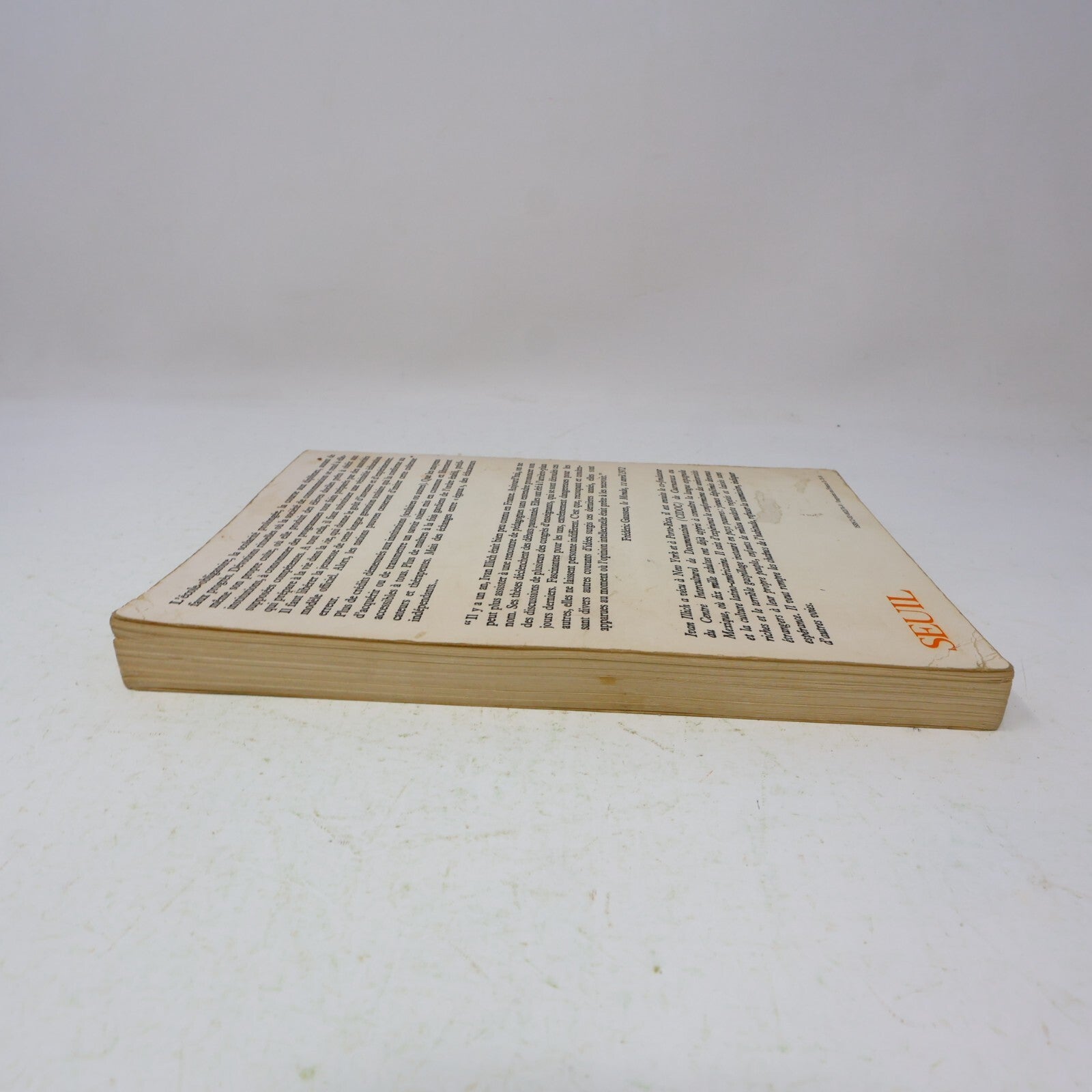 1971 Une Société Sans École Ivan Illich Seuil Éducation Philosophie Français 70s