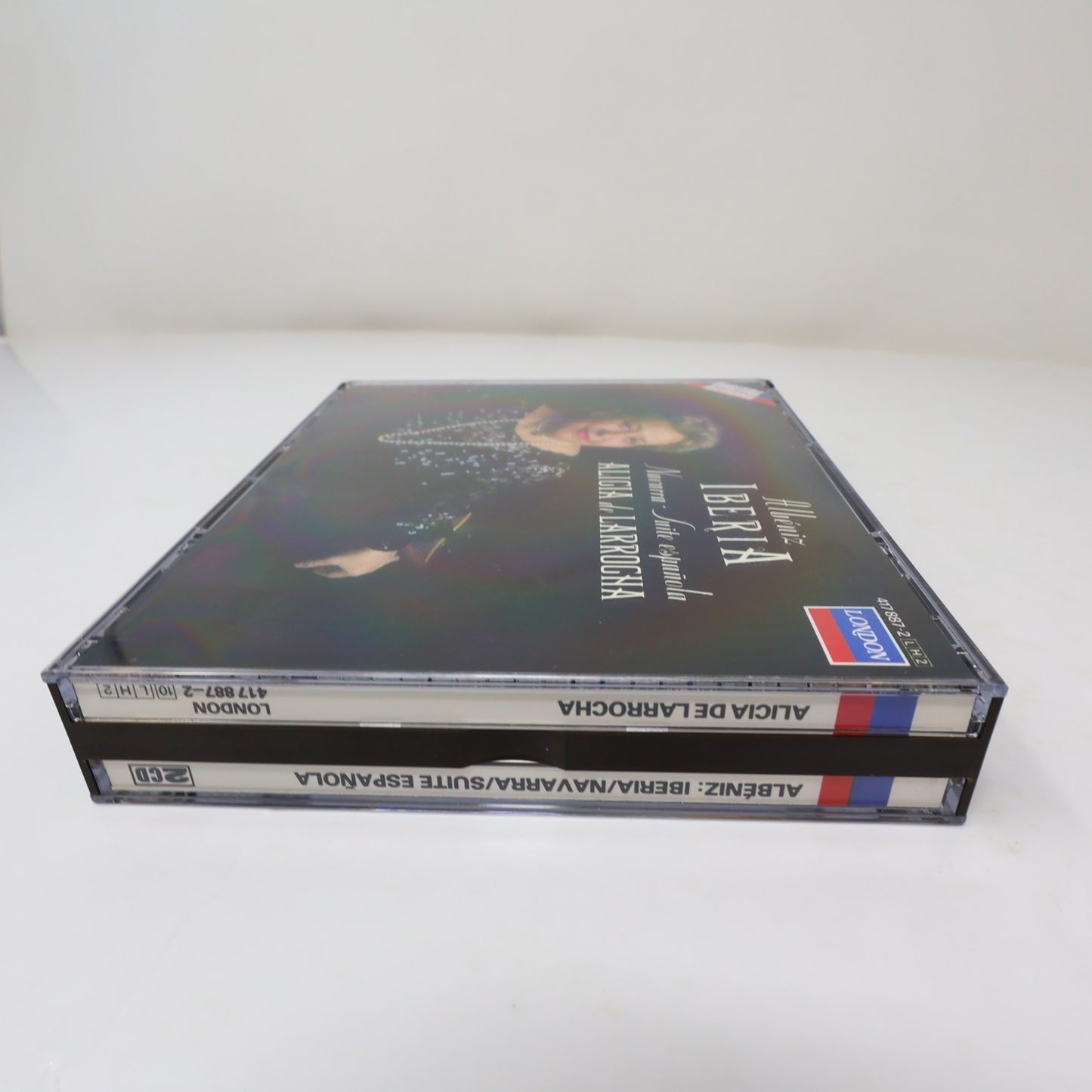 Alicia De Larrocha Isaac Albéniz Iberia/Navarra/Suite Espaňola Double CD 1988