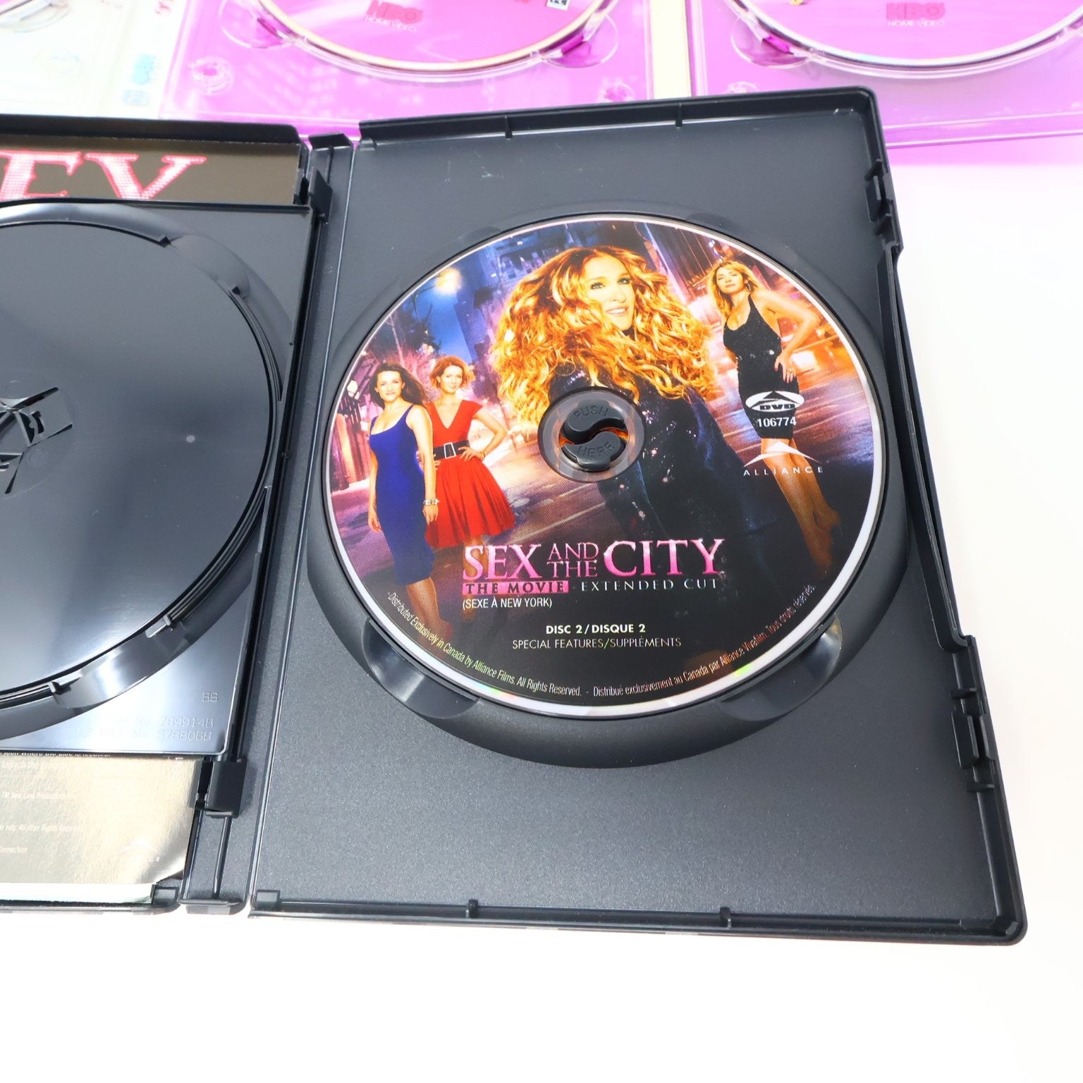 Sex and the City 4 DVD Lot Seasons 1-3 & Movie NTSC Sarah Jessica Parker NTSC
