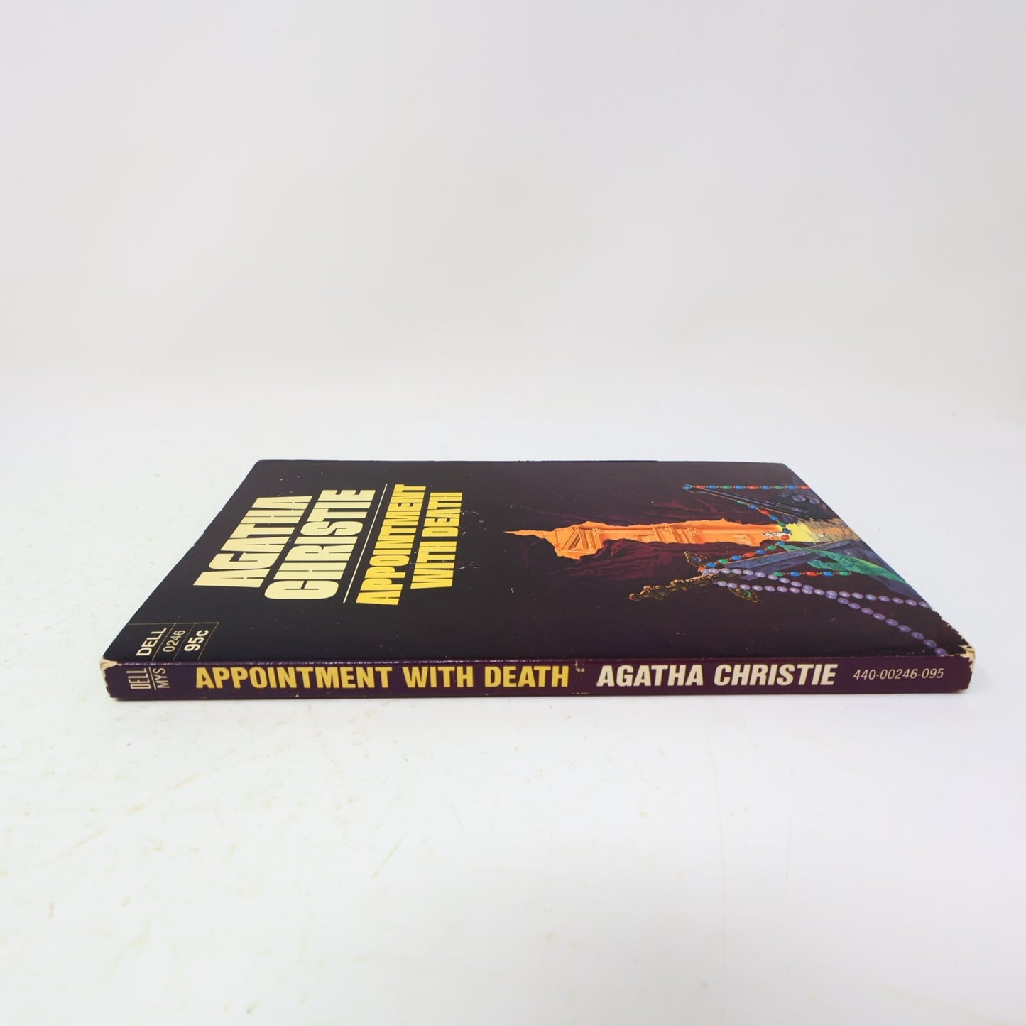 1975 Appointment With Death Agatha Christie Dell Mystery Crime Hercule Poirot PB